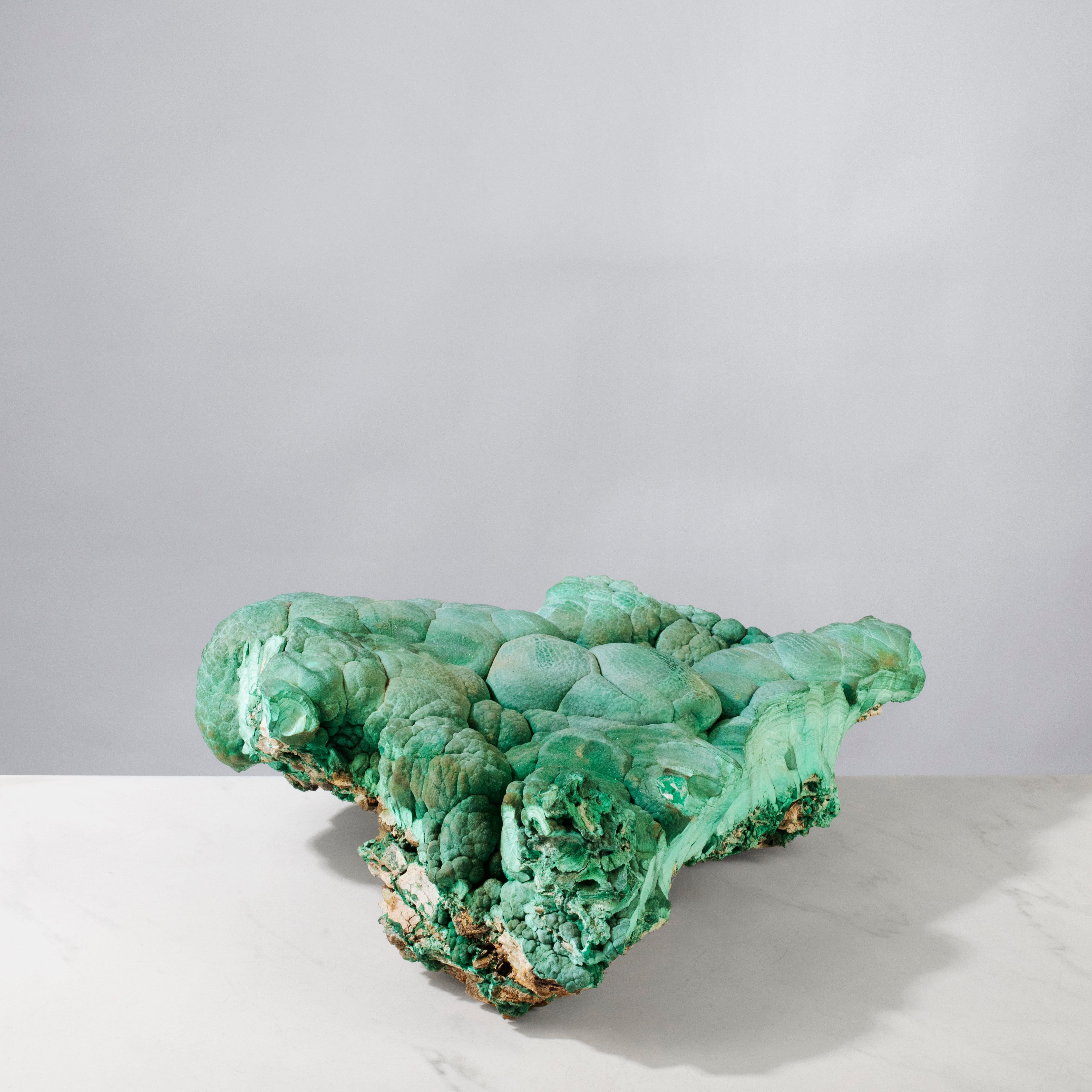 Kalifano Malachite Natural Malachite Freeform Specimen from Congo - 16" / 38.4 lbs MA19200.002