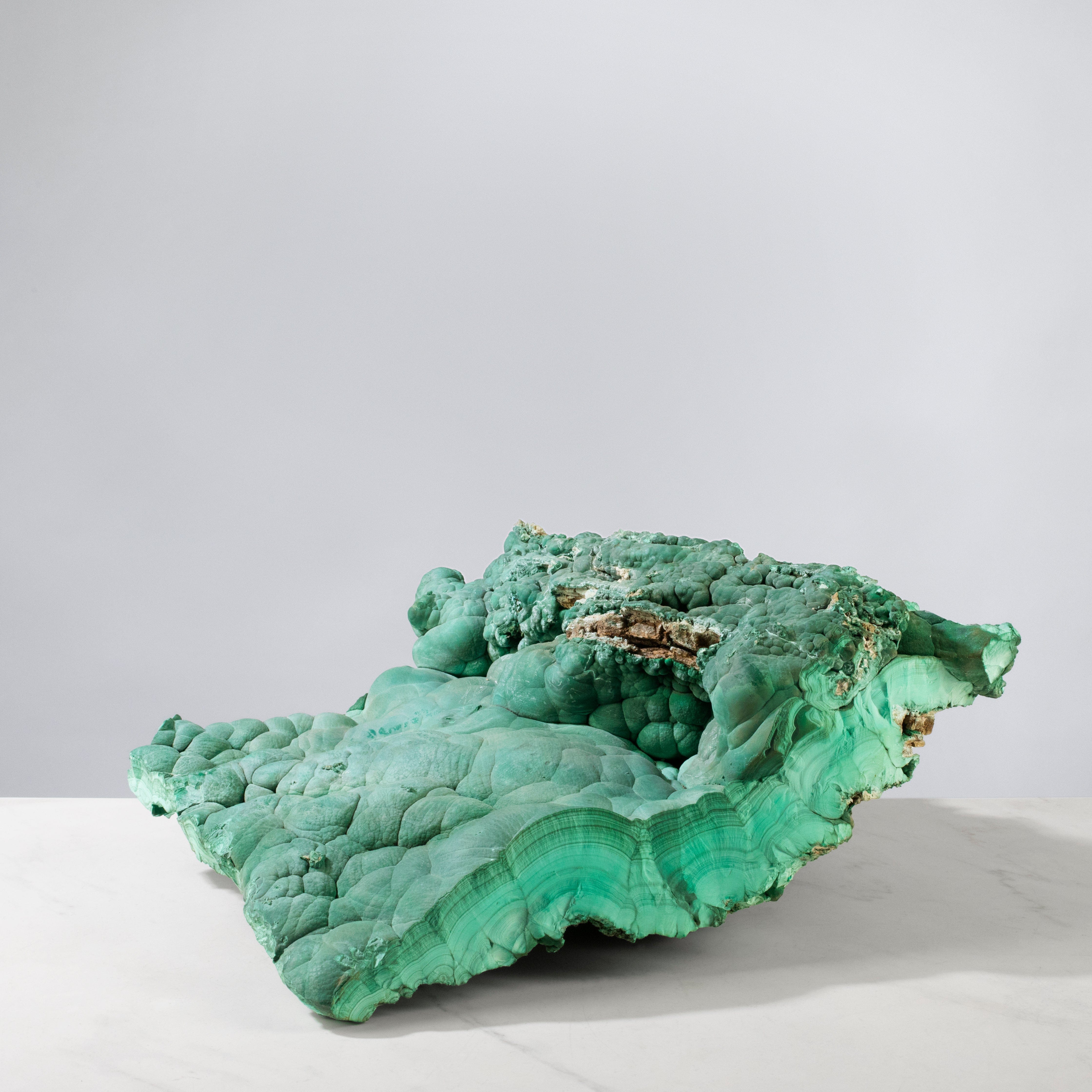 Kalifano Malachite Natural Malachite Freeform Specimen from Congo - 21" / 55 lbs MA48000.001