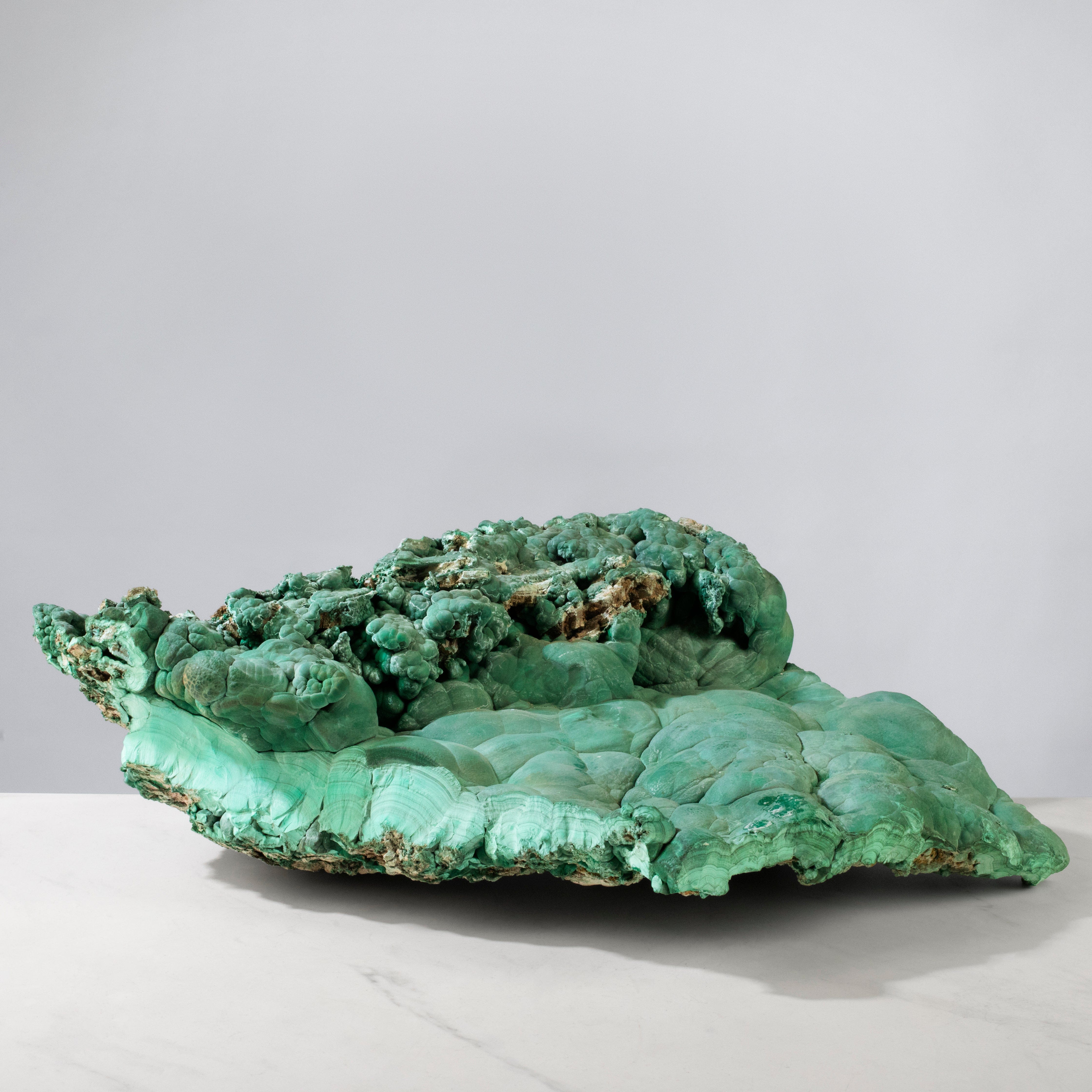 Kalifano Malachite Natural Malachite Freeform Specimen from Congo - 21" / 55 lbs MA48000.001