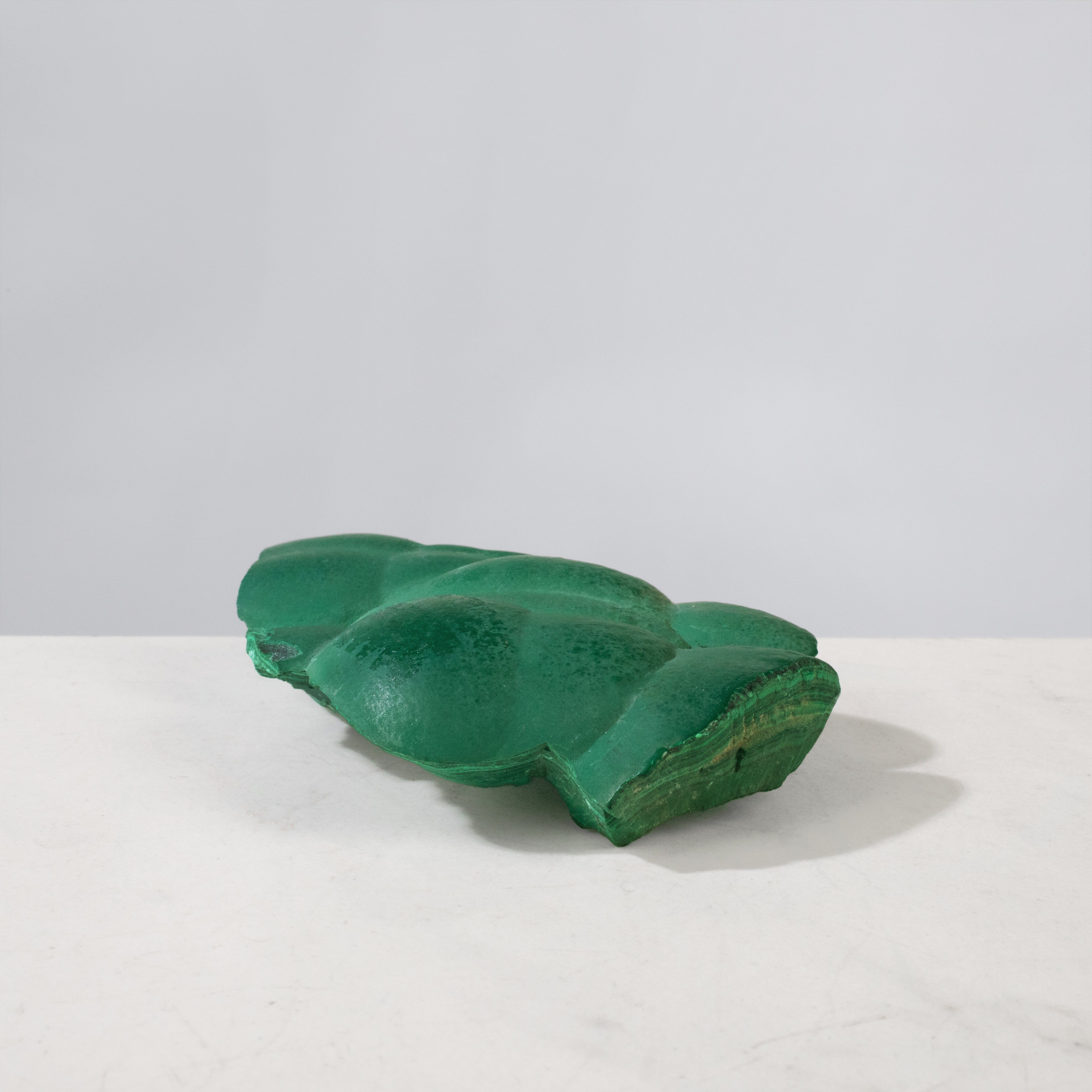 Kalifano Malachite Natural Malachite Freeform Specimen from Congo - 4.5" / 227 g MA400.008