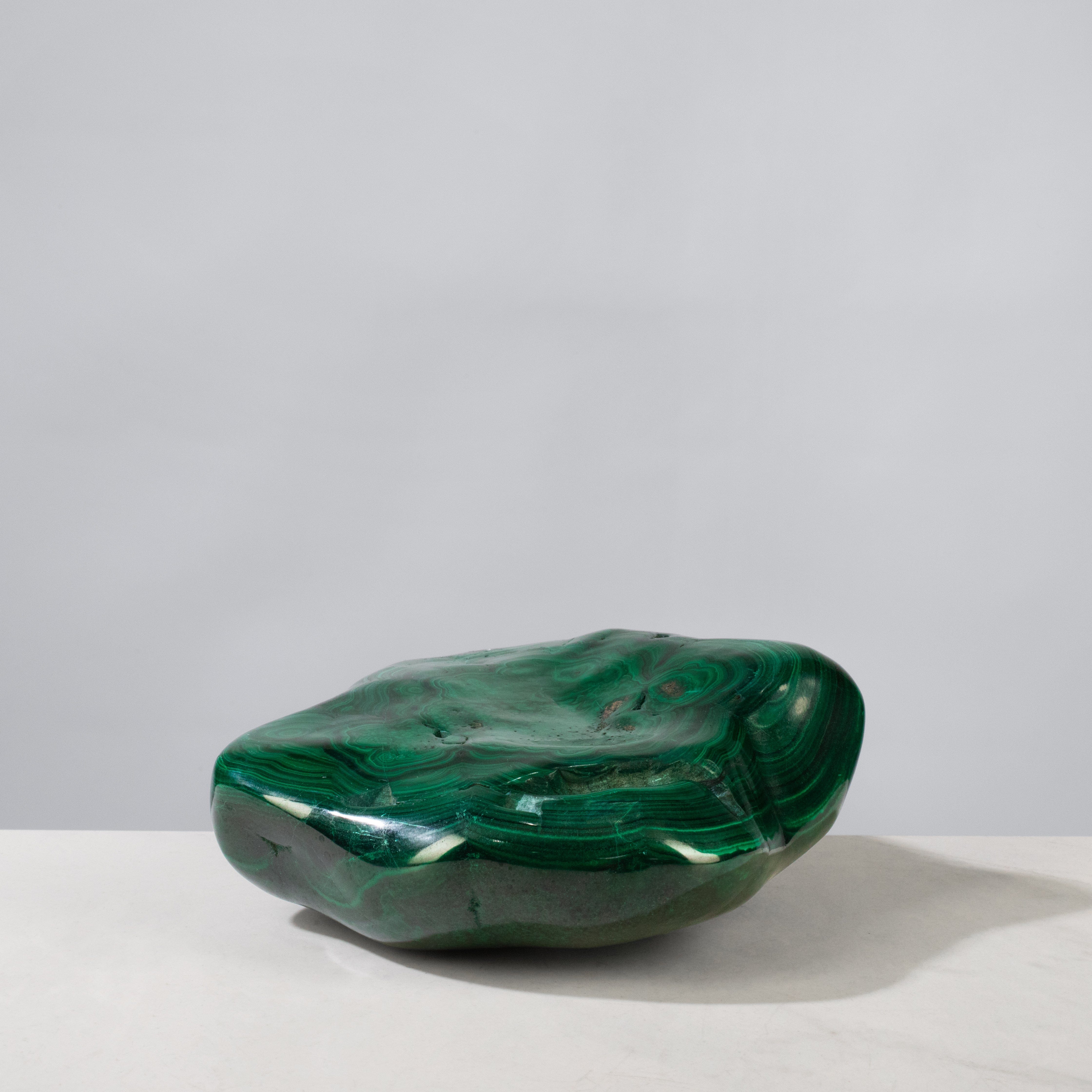Kalifano Malachite Natural Malachite Polished Freeform Specimen from Congo - 6" / 2,088 g MA1600.006