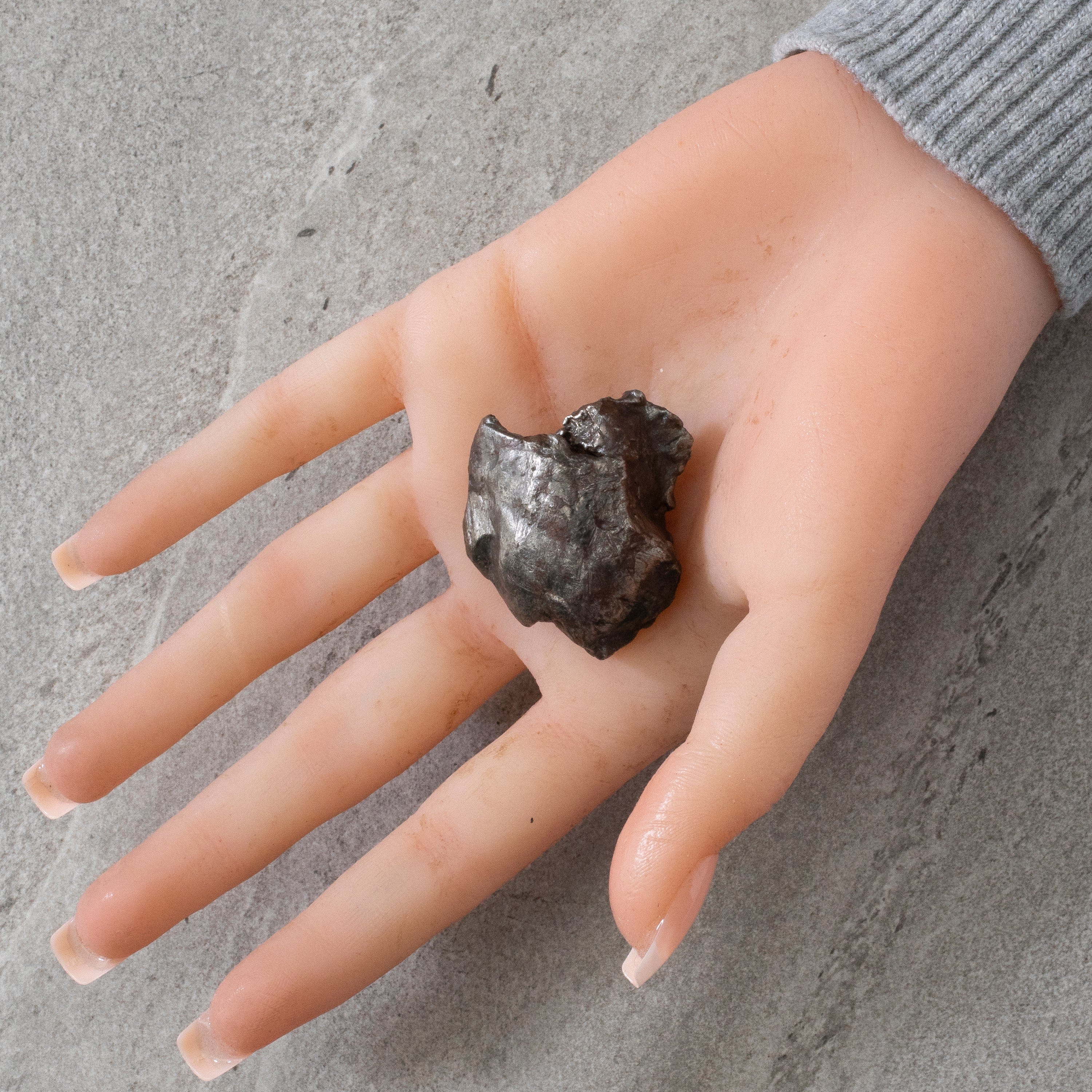 Kalifano Meteorites Natural Sikhote-Alin Meteorite from Russia- 1.5" / 80 grams MTS1800.004