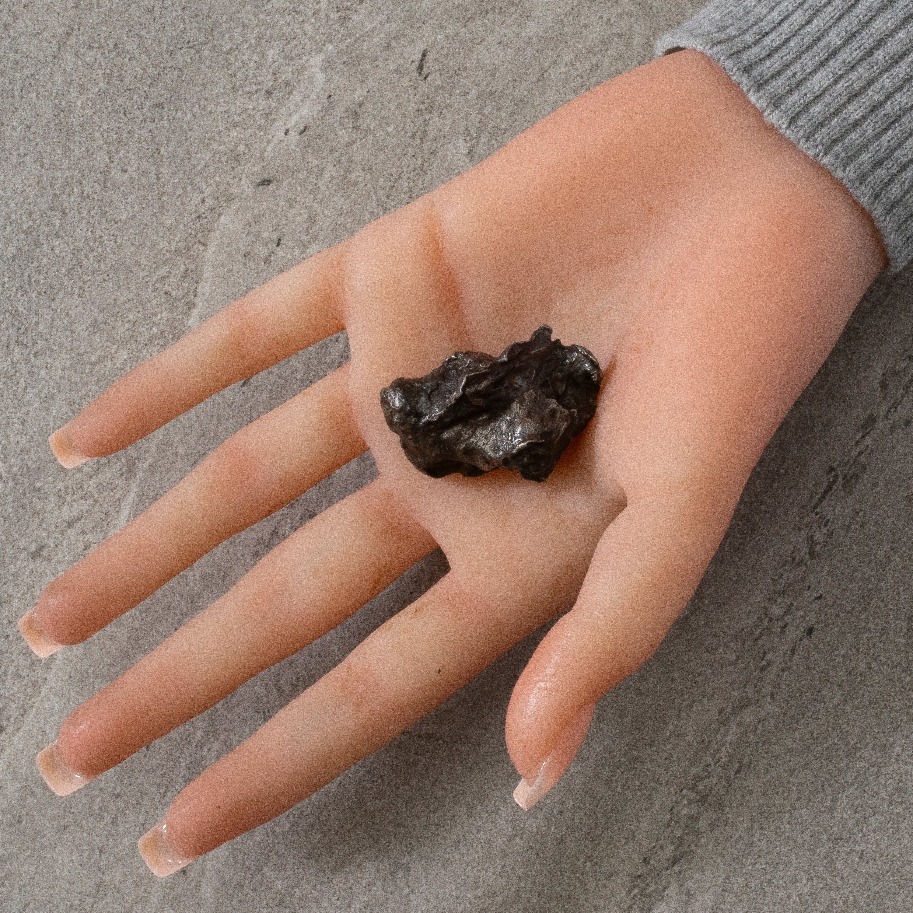 Kalifano Meteorites Natural Sikhote-Alin Meteorite from Russia- 1.6" / 64 grams MTS1400.011