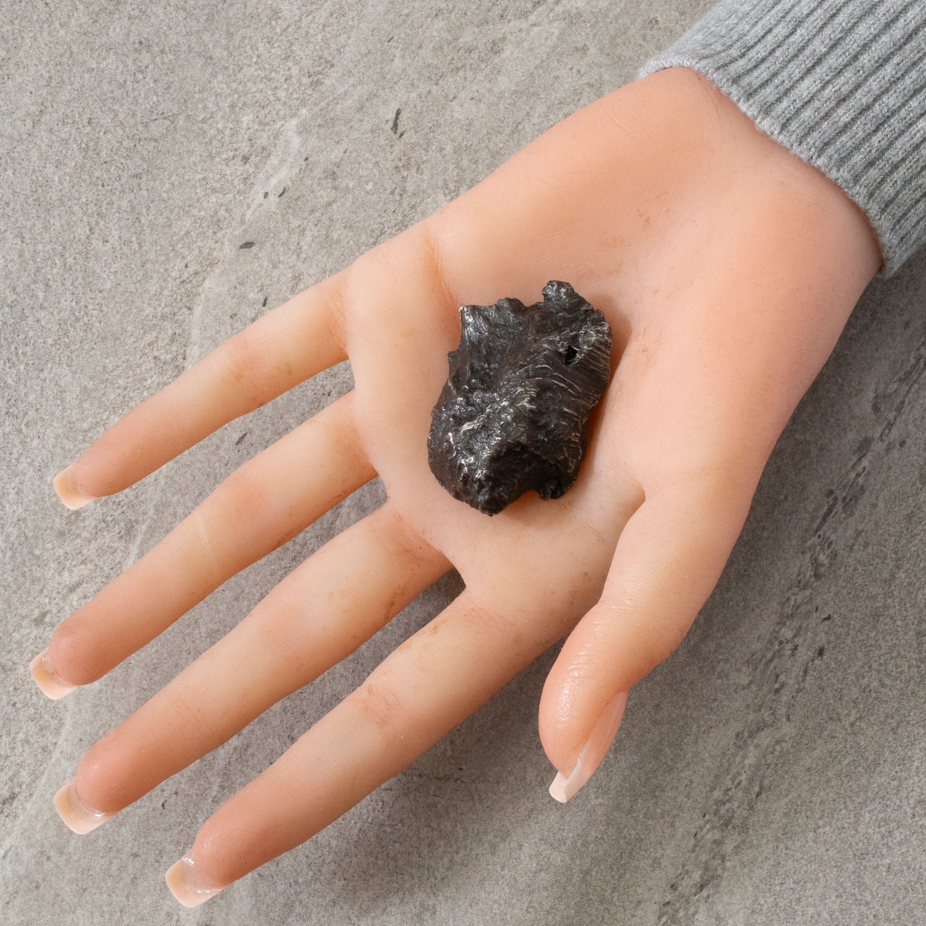 Kalifano Meteorites Natural Sikhote-Alin Meteorite from Russia- 1.7" / 62 grams MTS1400.012