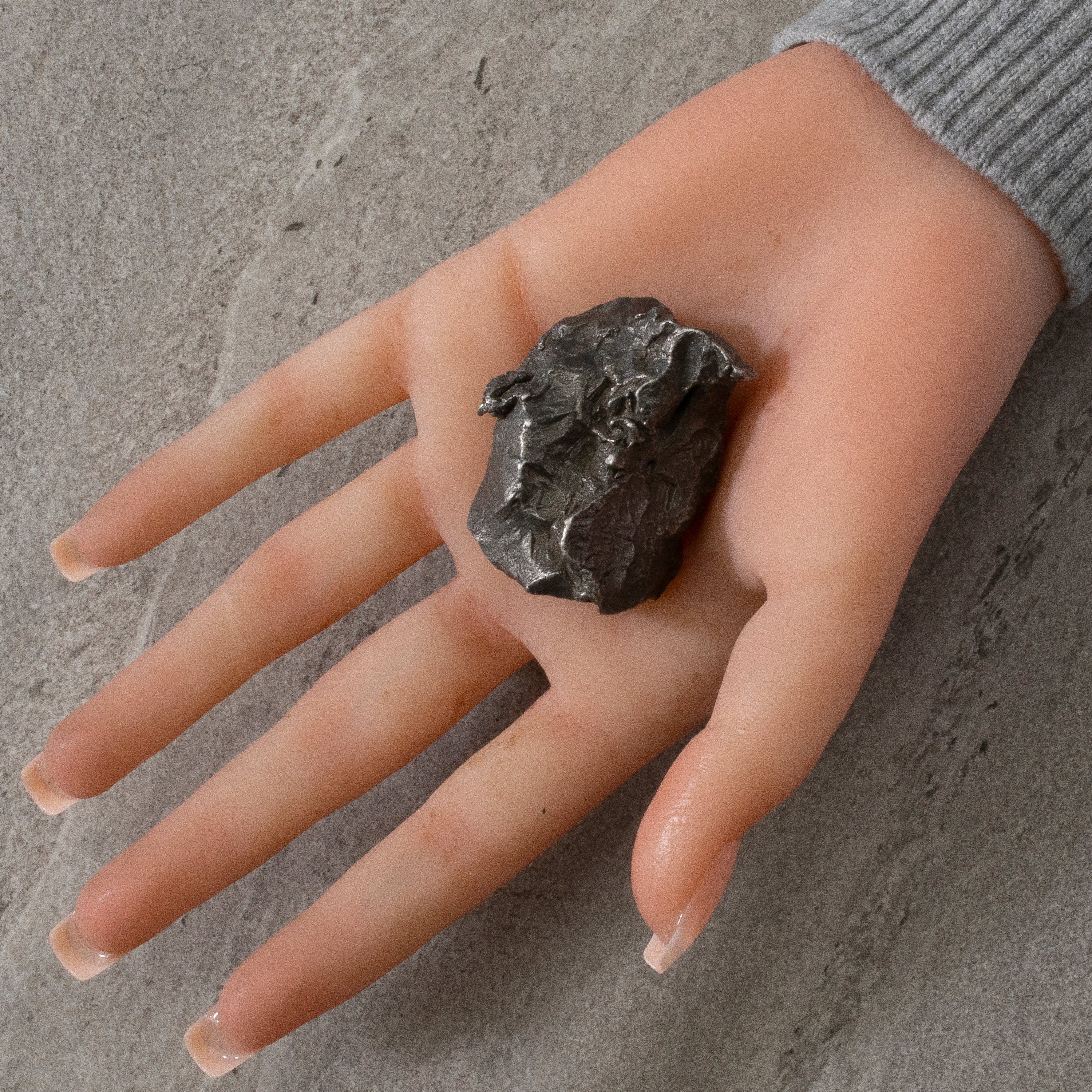 Kalifano Meteorites Natural Sikhote-Alin Meteorite from Russia- 1.8" / 147 grams MTS3300.003