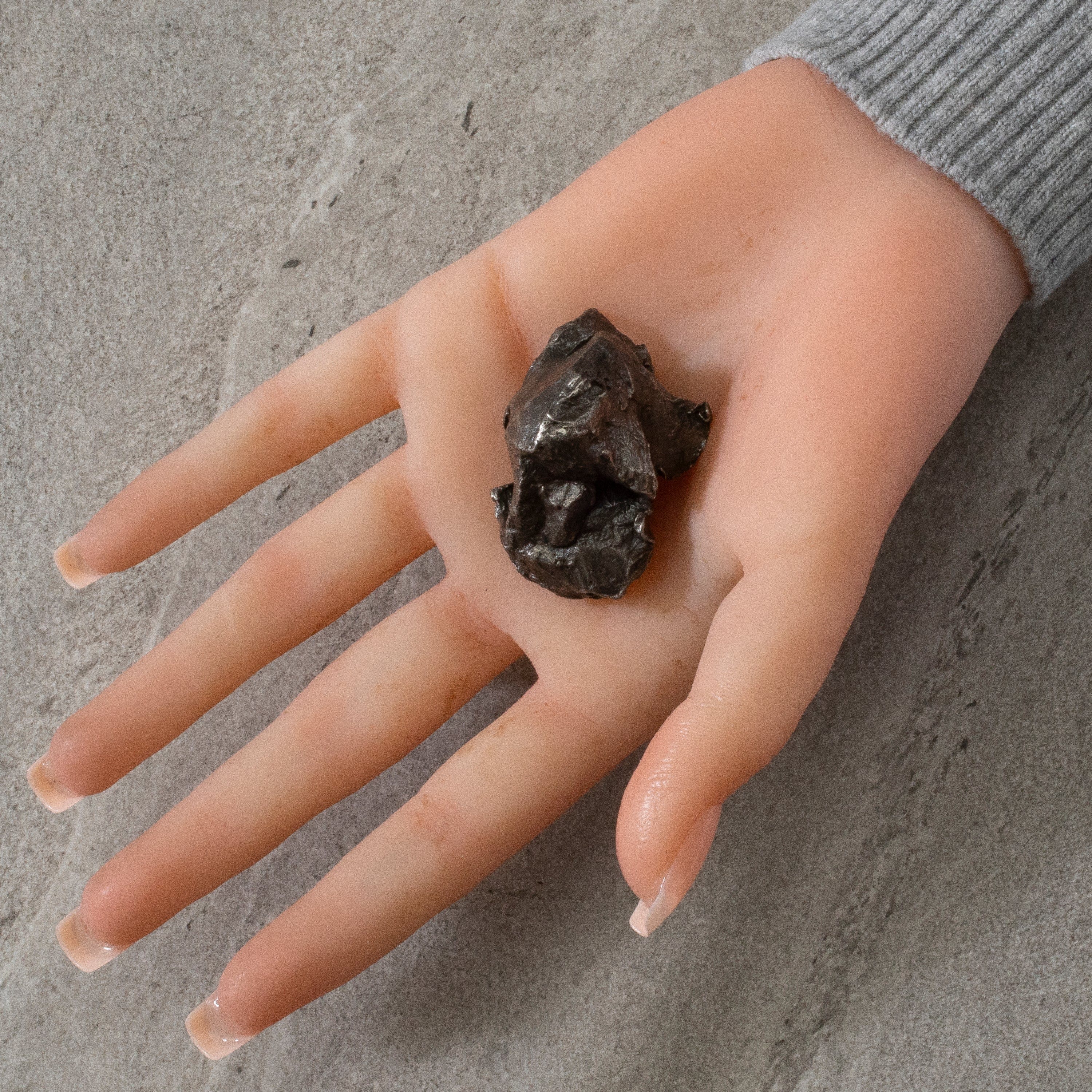 Kalifano Meteorites Natural Sikhote-Alin Meteorite from Russia- 1.8" / 84 grams MTS1900.003
