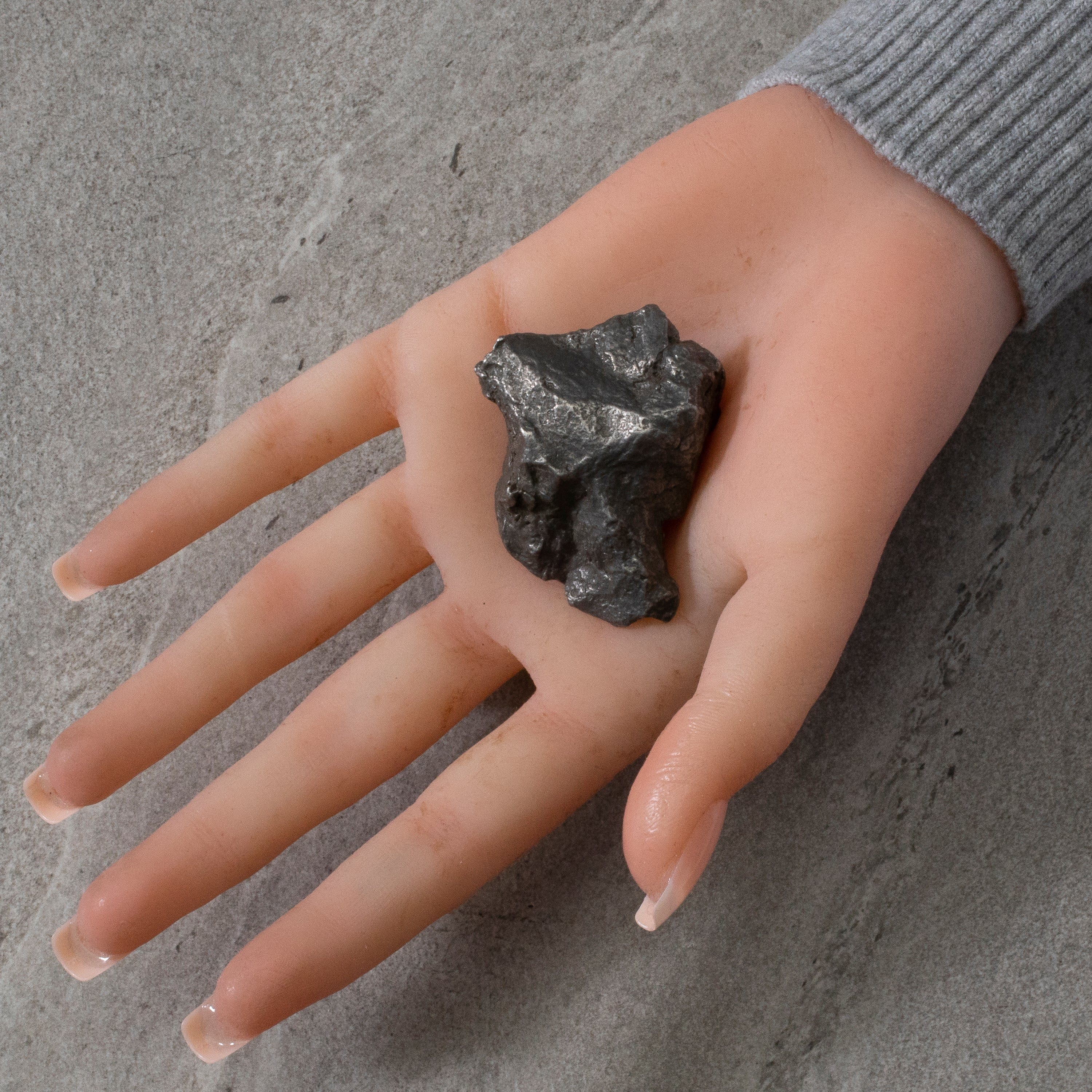 Kalifano Meteorites Natural Sikhote-Alin Meteorite from Russia- 1.9" / 101 grams MTS2300.002