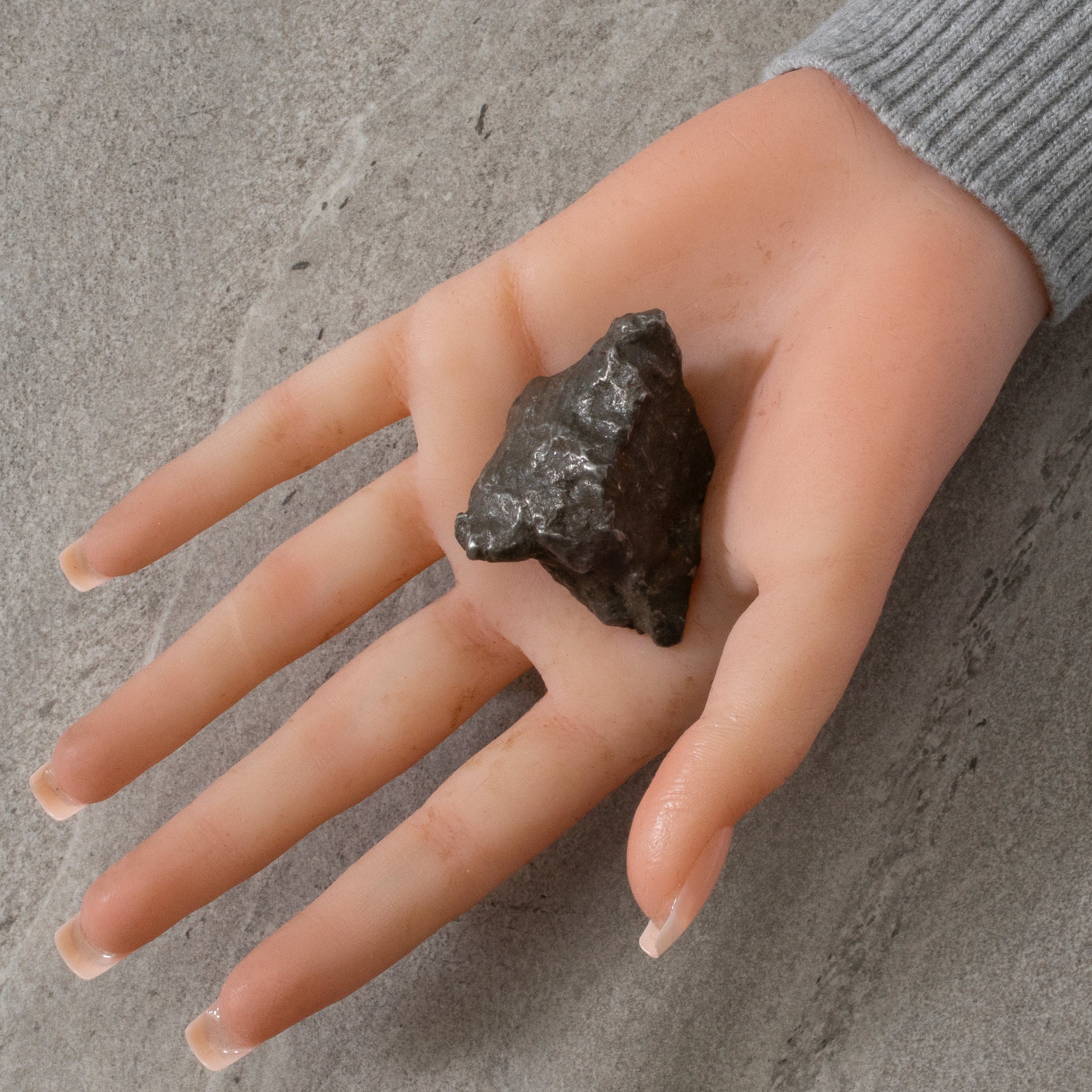 Kalifano Meteorites Natural Sikhote-Alin Meteorite from Russia- 1.9" / 121 grams MTS2700.003
