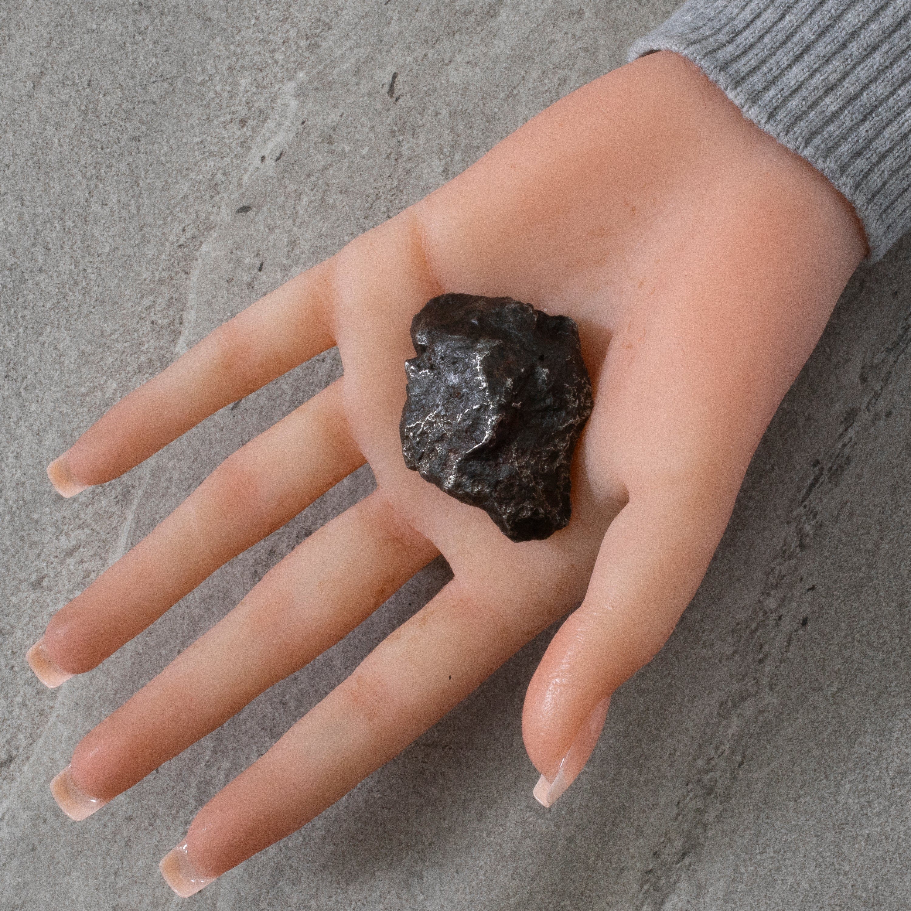 Kalifano Meteorites Natural Sikhote-Alin Meteorite from Russia- 1.9" / 72 grams MTS1600.009