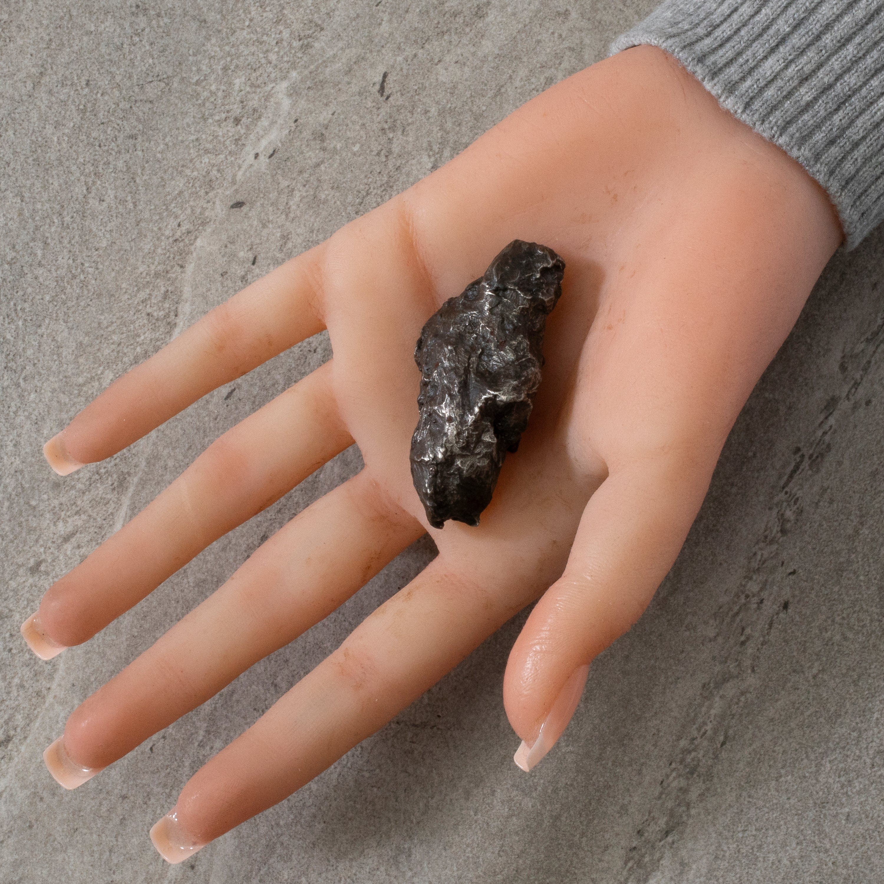 Kalifano Meteorites Natural Sikhote-Alin Meteorite from Russia- 2.1" / 71 grams MTS1600.008
