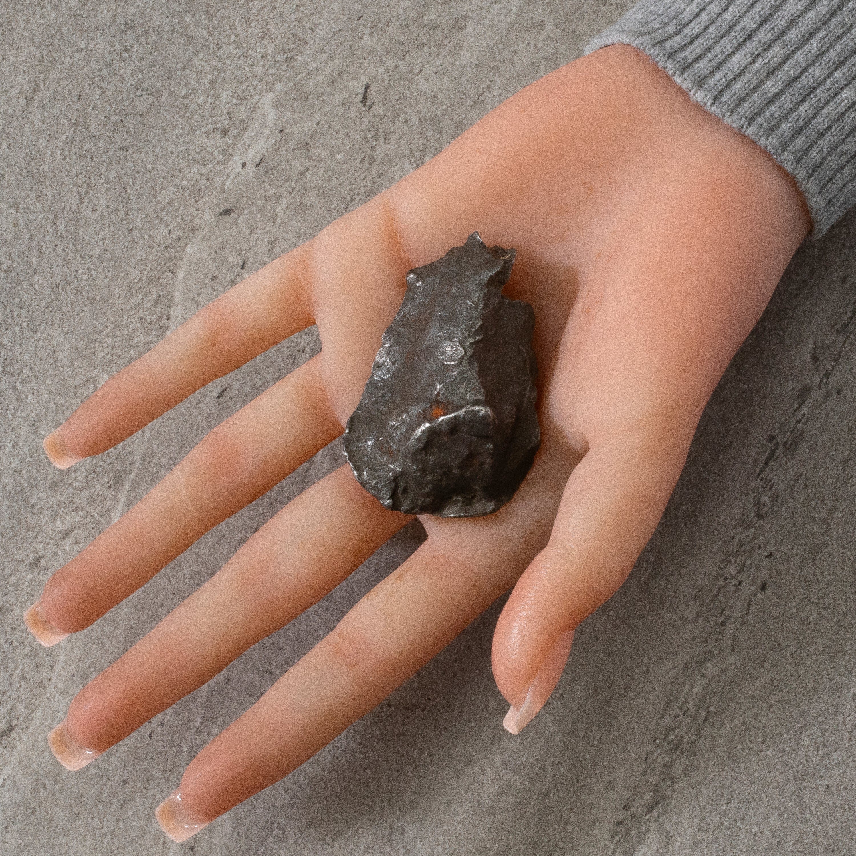 Kalifano Meteorites Natural Sikhote-Alin Meteorite from Russia- 2.1" / 84 grams MTS1900.001