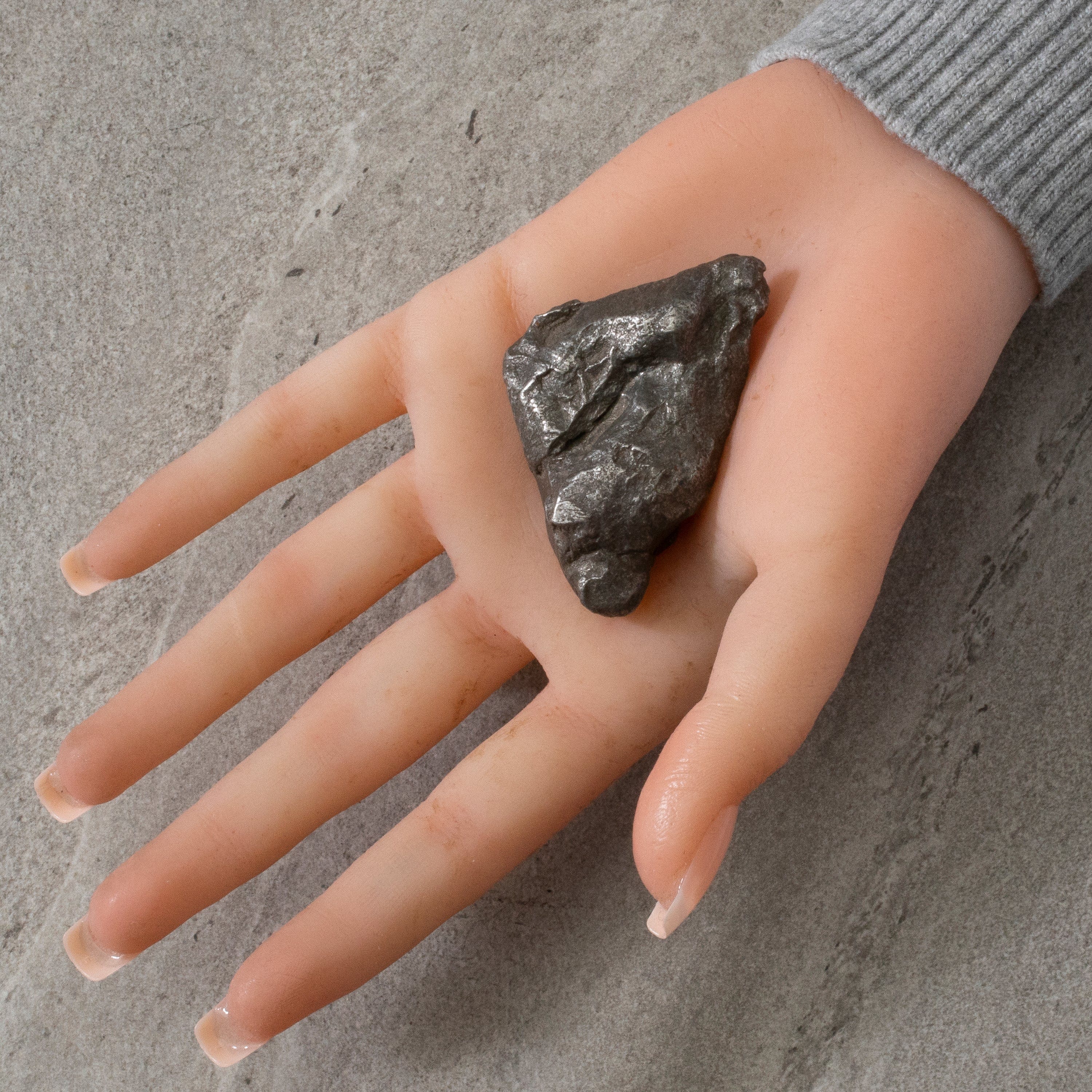 Kalifano Meteorites Natural Sikhote-Alin Meteorite from Russia- 2.2" / 116 grams MTS2600.001