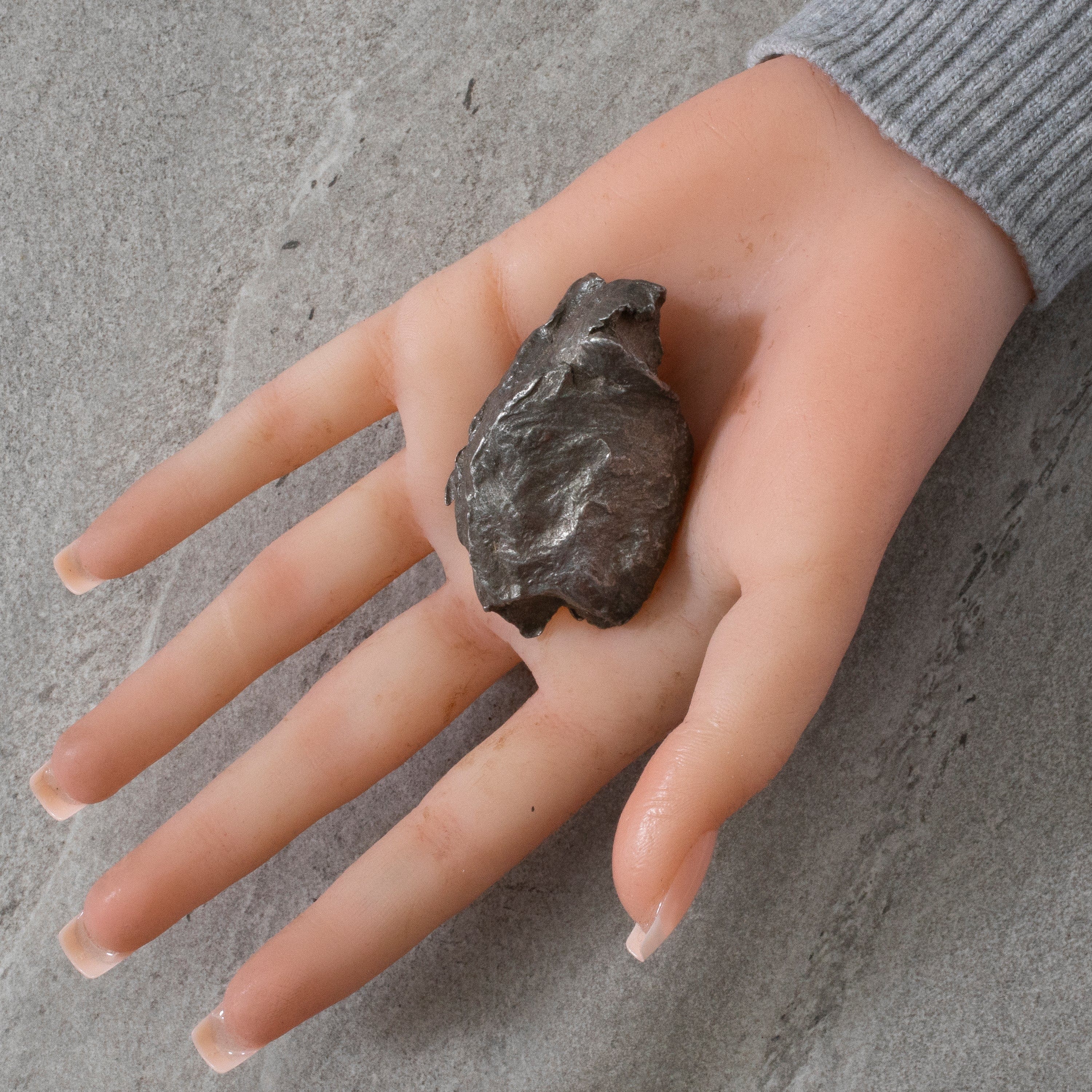 Kalifano Meteorites Natural Sikhote-Alin Meteorite from Russia- 2.2" / 117 grams MTS2600.002