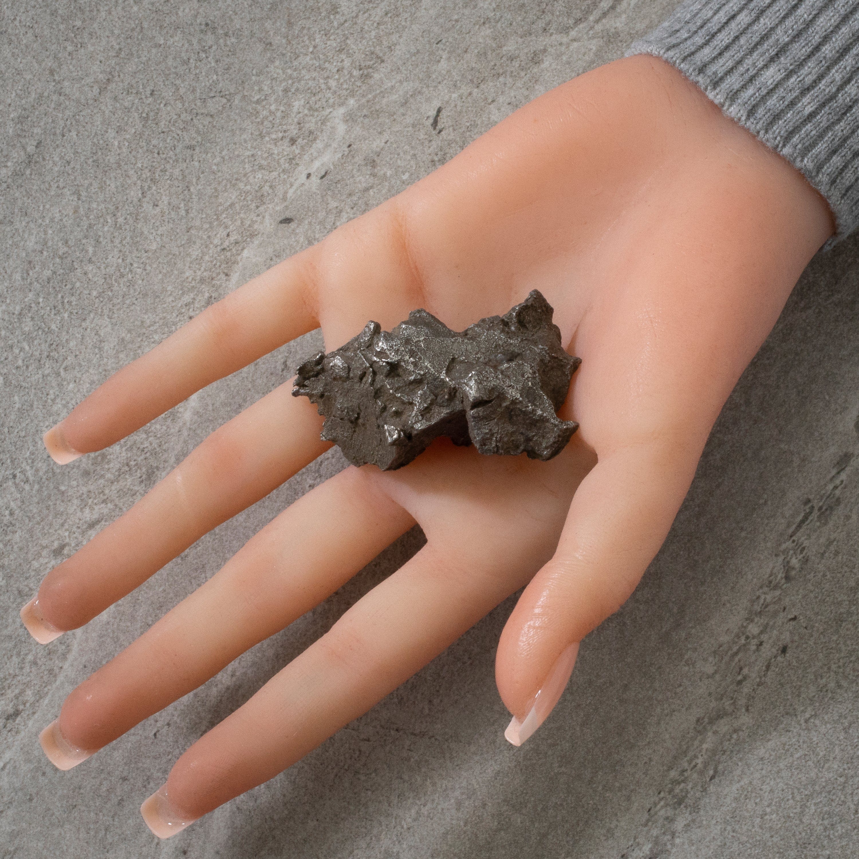 Kalifano Meteorites Natural Sikhote-Alin Meteorite from Russia- 2.3" / 106 grams MTS2400.014