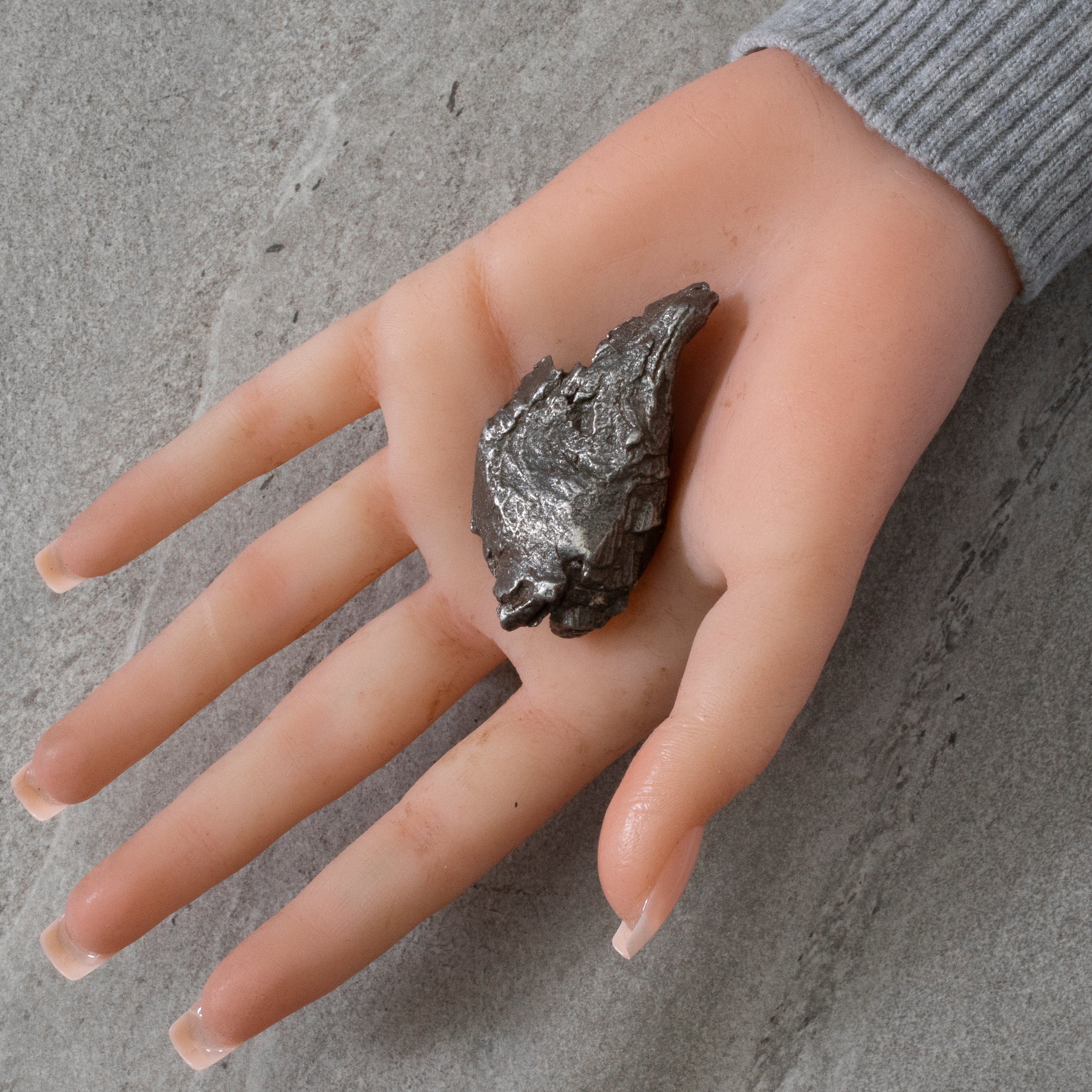 Kalifano Meteorites Natural Sikhote-Alin Meteorite from Russia- 2.3" / 92 grams MTS2100.002