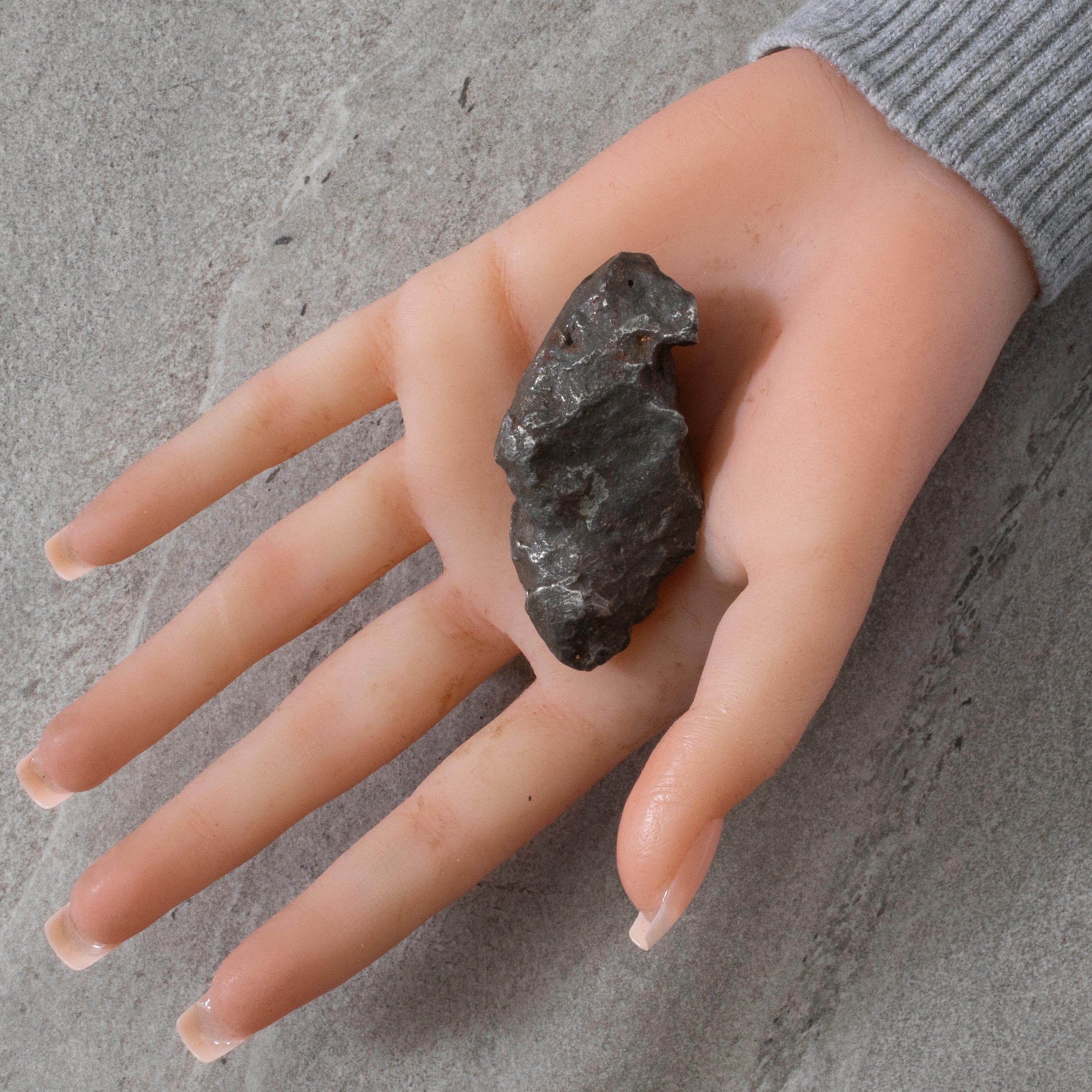 Kalifano Meteorites Natural Sikhote-Alin Meteorite from Russia- 2.4" / 133 grams MTS3000.002