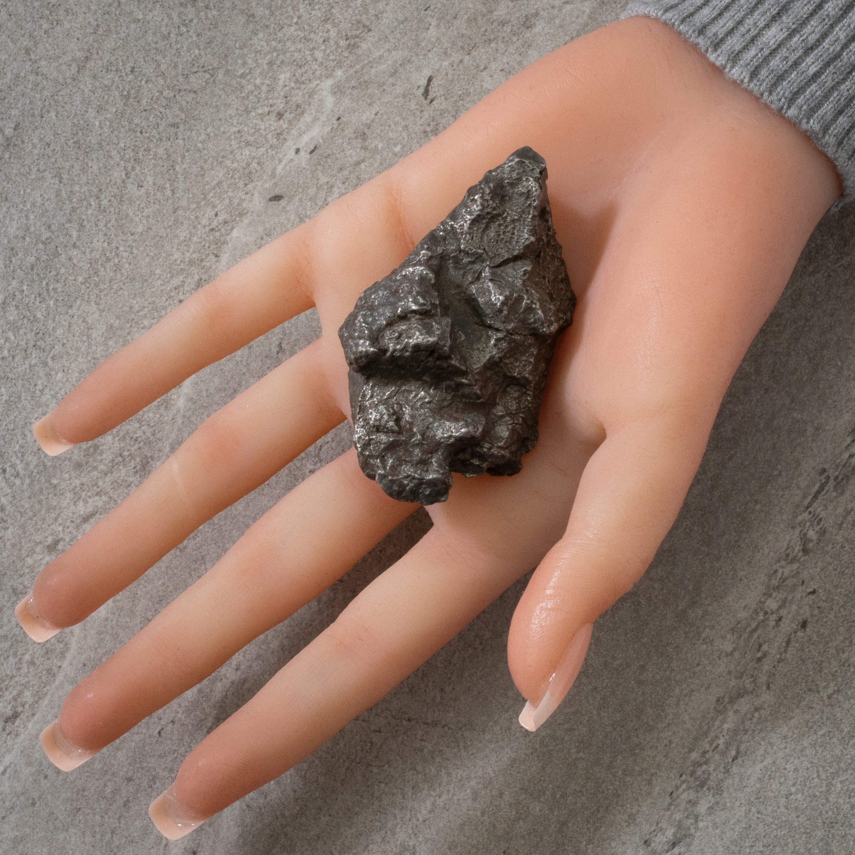 Kalifano Meteorites Natural Sikhote-Alin Meteorite from Russia- 2.6" / 161 grams MTS3600.002