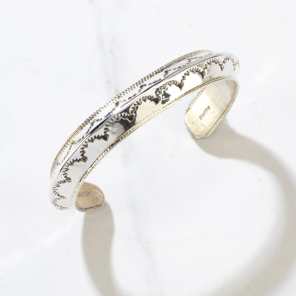 KALIFANO | Authentic M.C. Tsasie Navajo USA Native Made 925 Silver