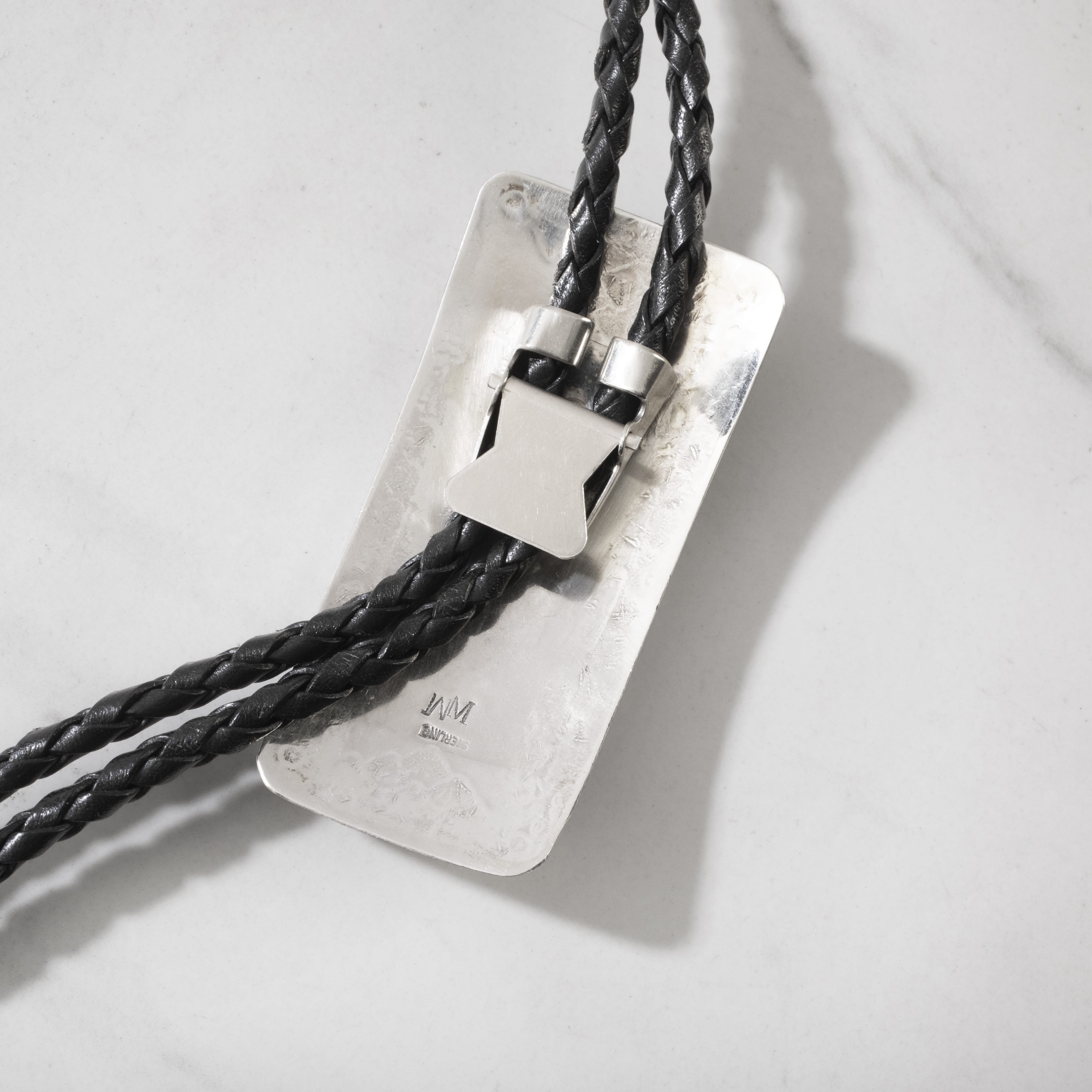 Kalifano Native American Jewelry Wilbert Musket Kingman Tuquoise & Coral Navajo USA Native American Made 925 Sterling Silver Bolo Tie NABT1250.002
