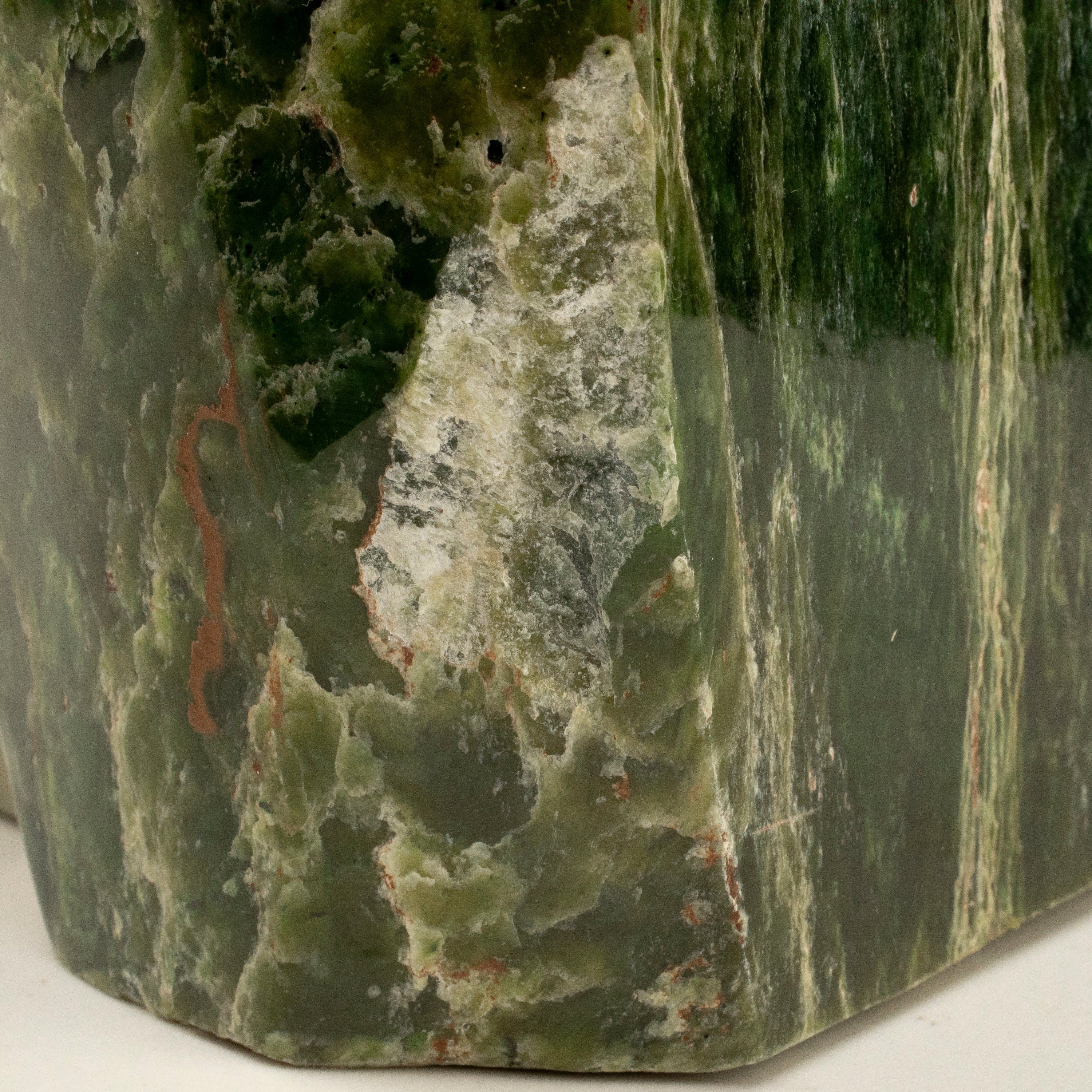 Kalifano Nephrite Jade Freeform Nephrite Jade Tower from Afghanistan - 22" / 37 lbs NJ13300.001