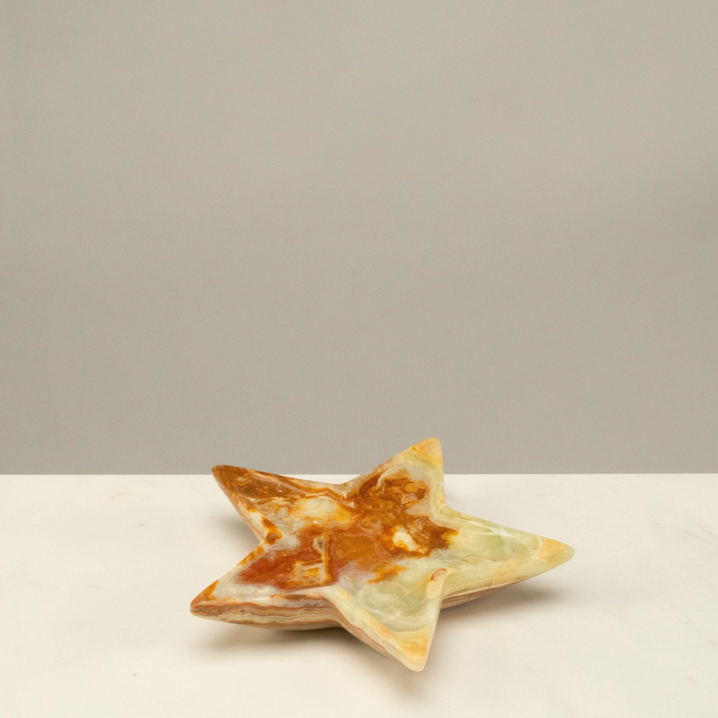 KALIFANO Pakistan Onyx Pakistan Green Onyx Star Tray PON-SB5