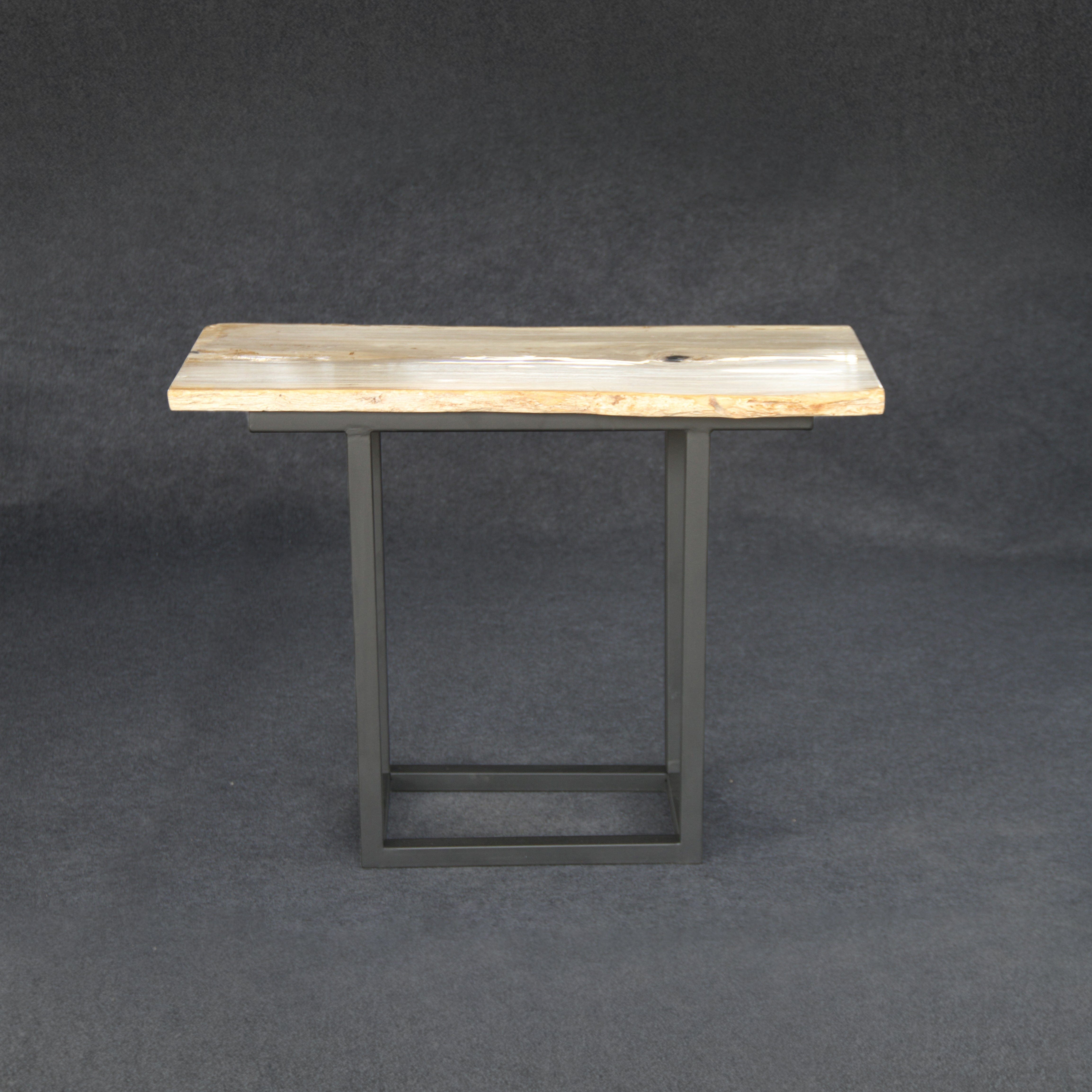 Kalifano Petrified Wood Petrified Wood Console Table 44" / 104 lbs PWR5400.005