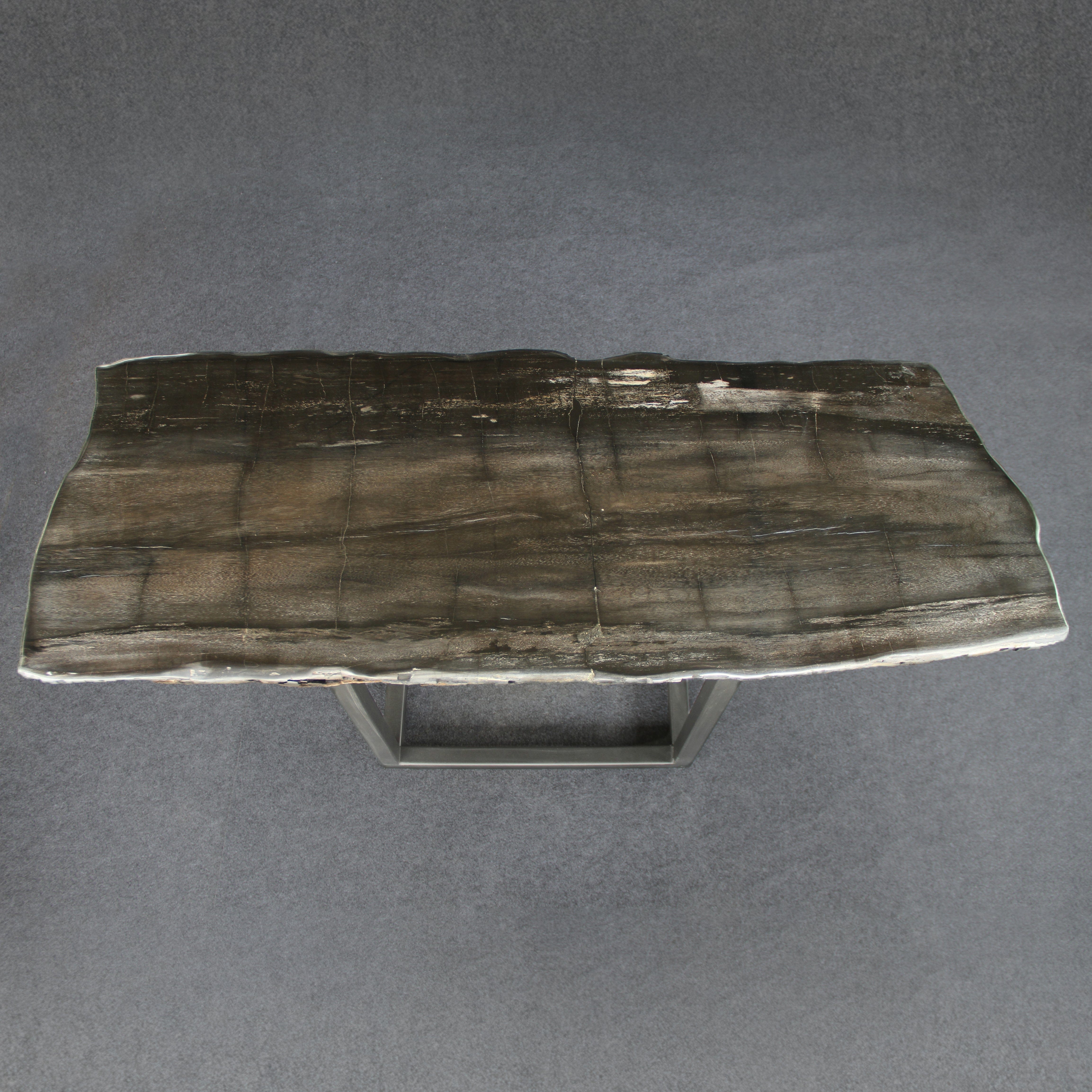 Kalifano Petrified Wood Petrified Wood Console Table 51" / 150 lbs PWR7800.001
