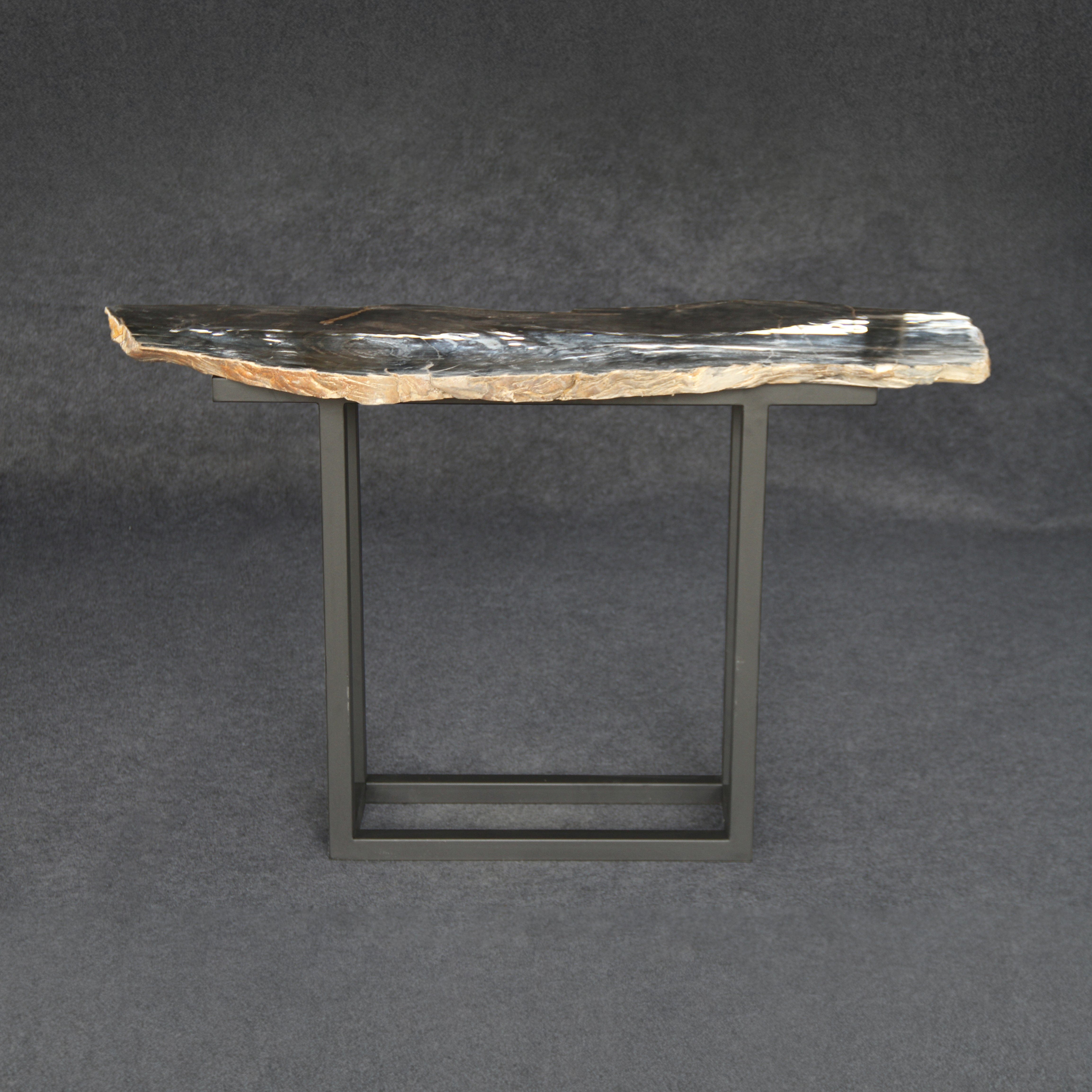 Kalifano Petrified Wood Petrified Wood Console Table 52" / 97 lbs PWR5000.006