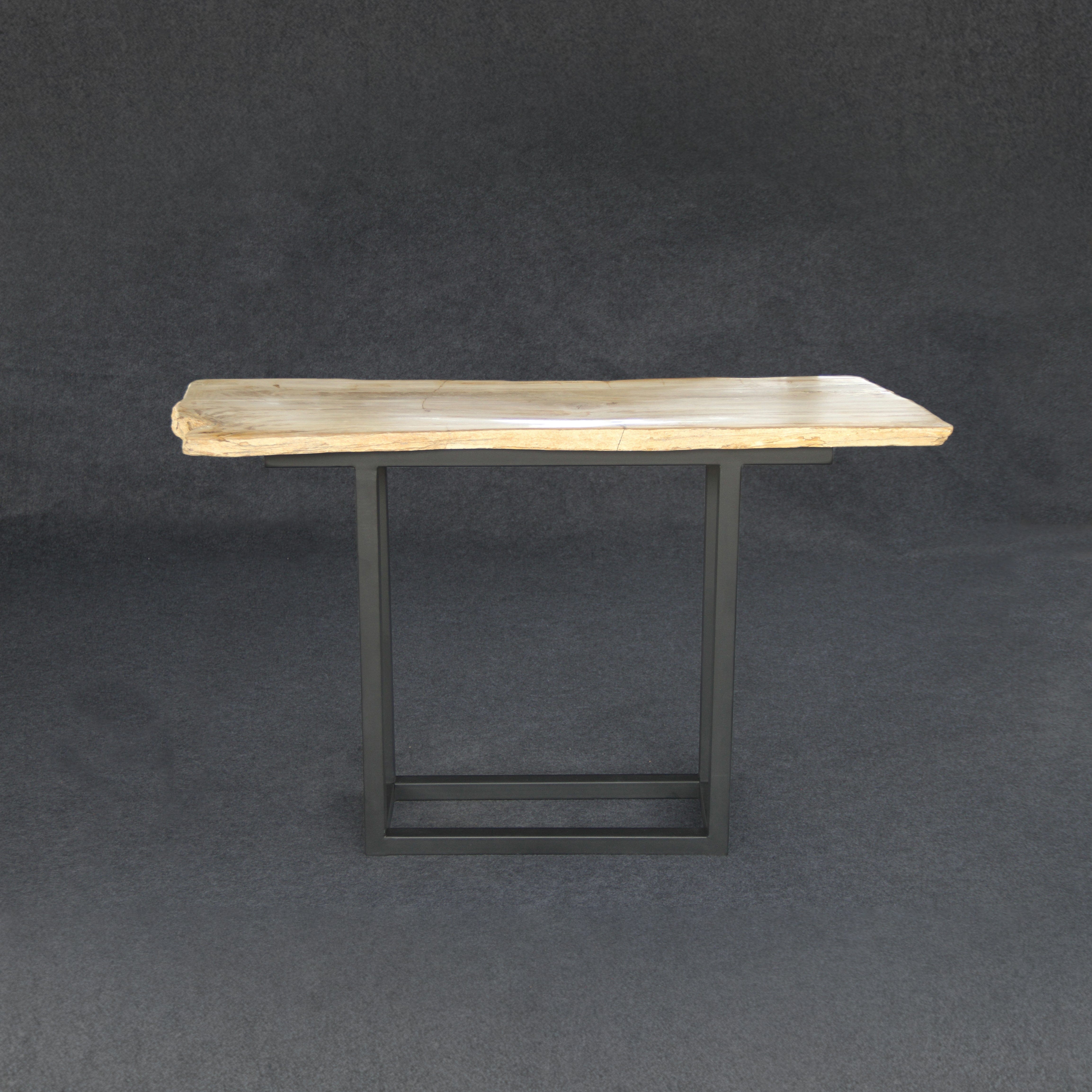 Kalifano Petrified Wood Petrified Wood Console Table 53" / 86 lbs PWR4400.007
