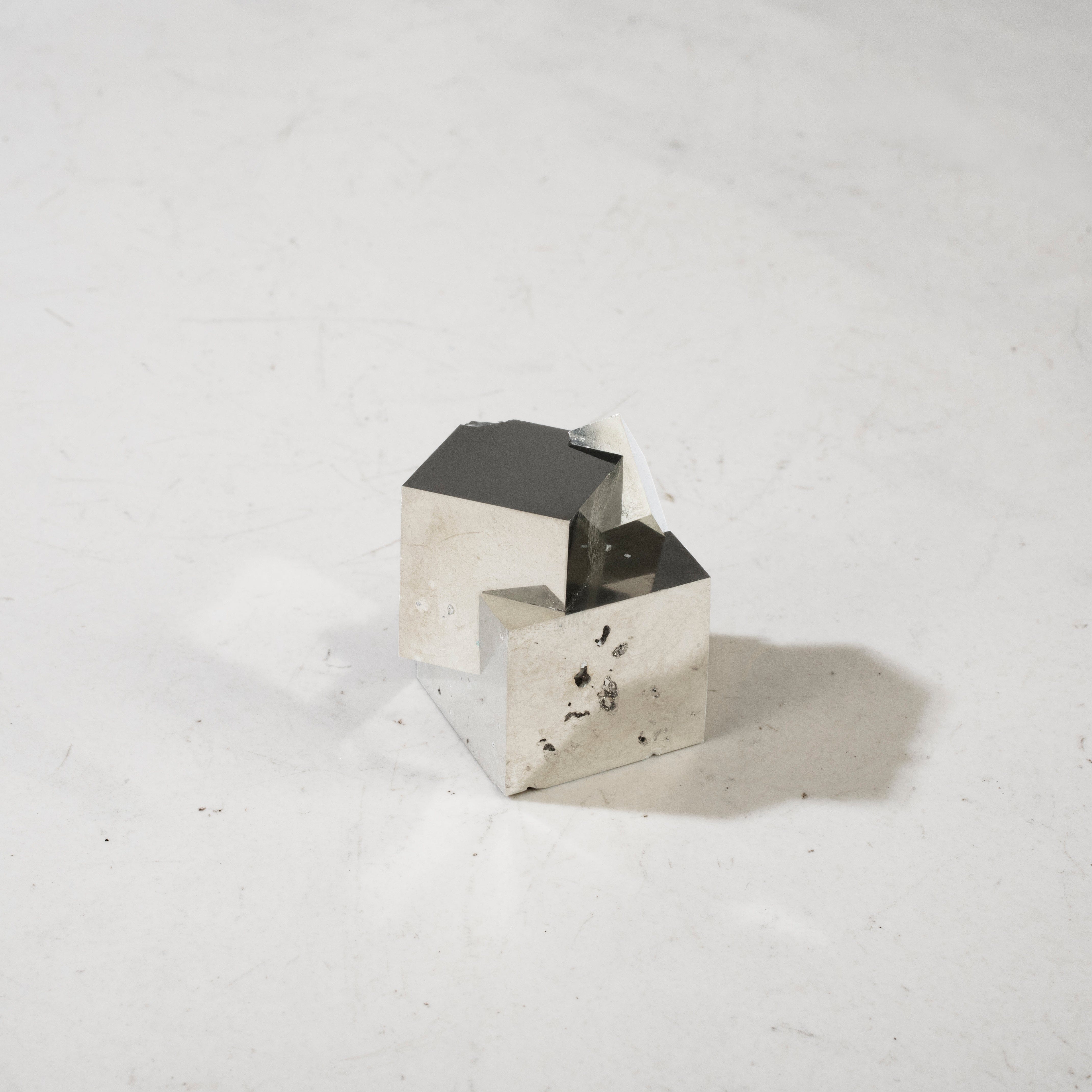 Kalifano Pyrite Natural Pyrite Cube Cluster from Spain - 1.5" / 210 grams SPC300