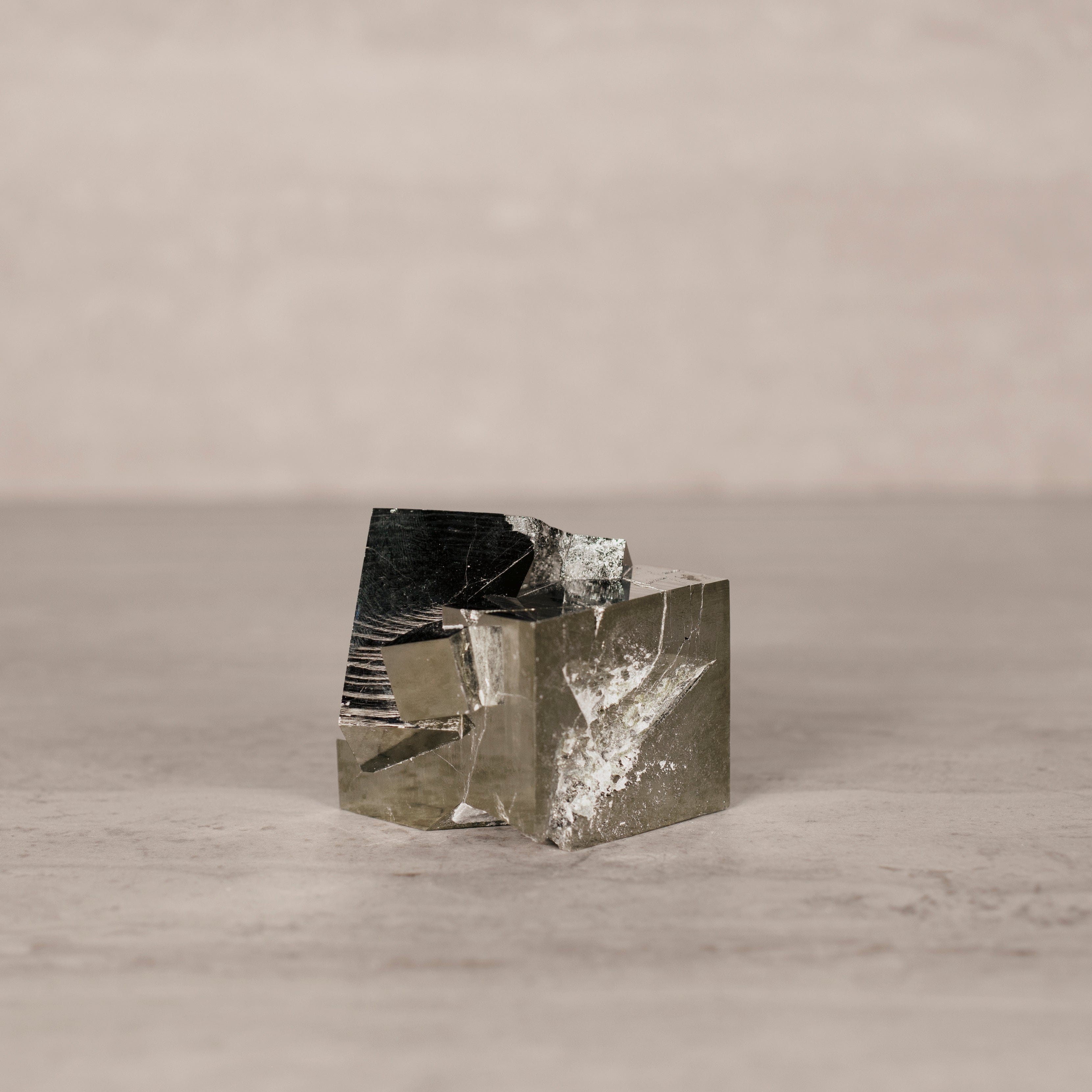 Kalifano Pyrite Natural Pyrite Cube Cluster from Spain - 2.75" / 500 grams SPC1600.002