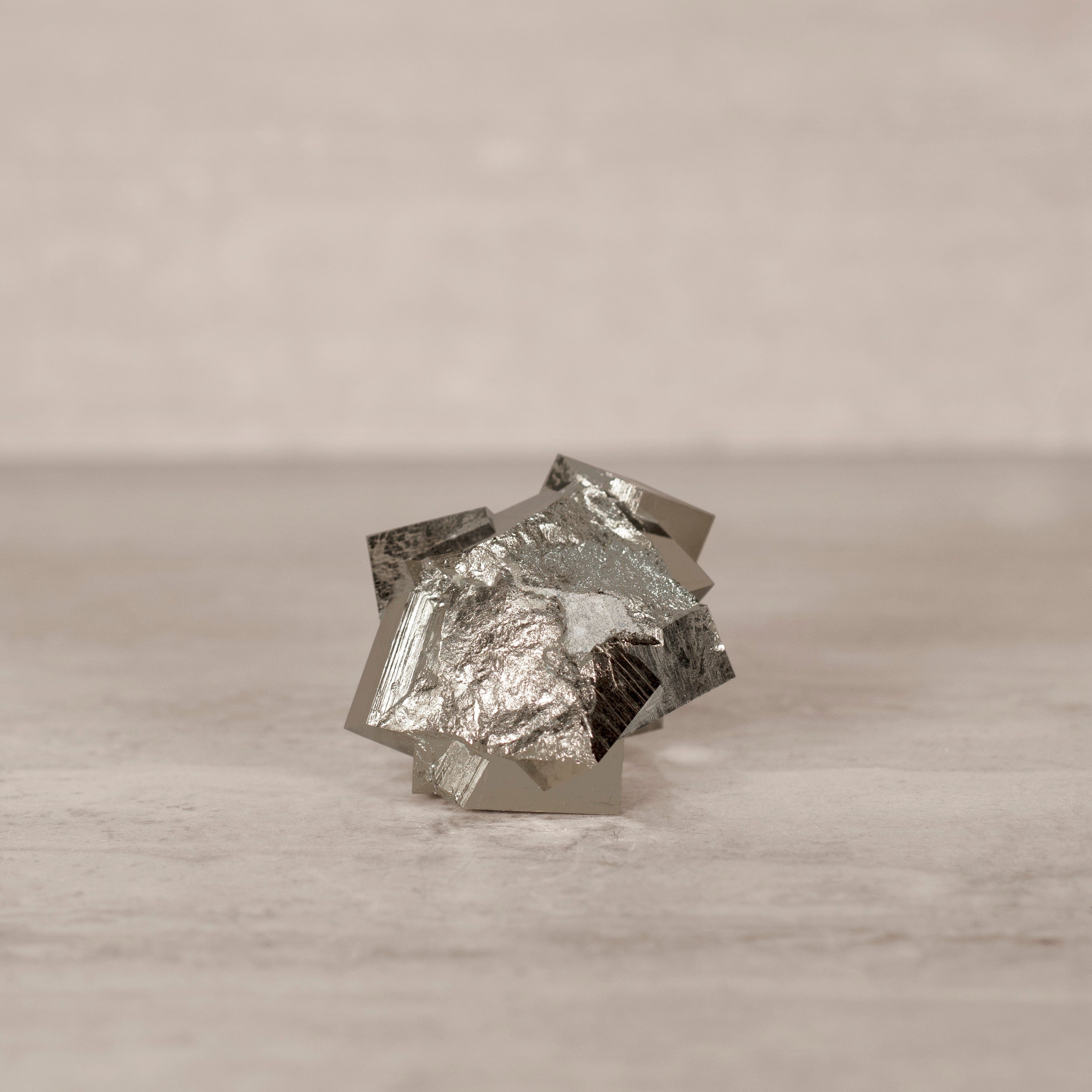 Kalifano Pyrite Natural Pyrite Cube Cluster from Spain - 3" / 415 grams SPC2500.001