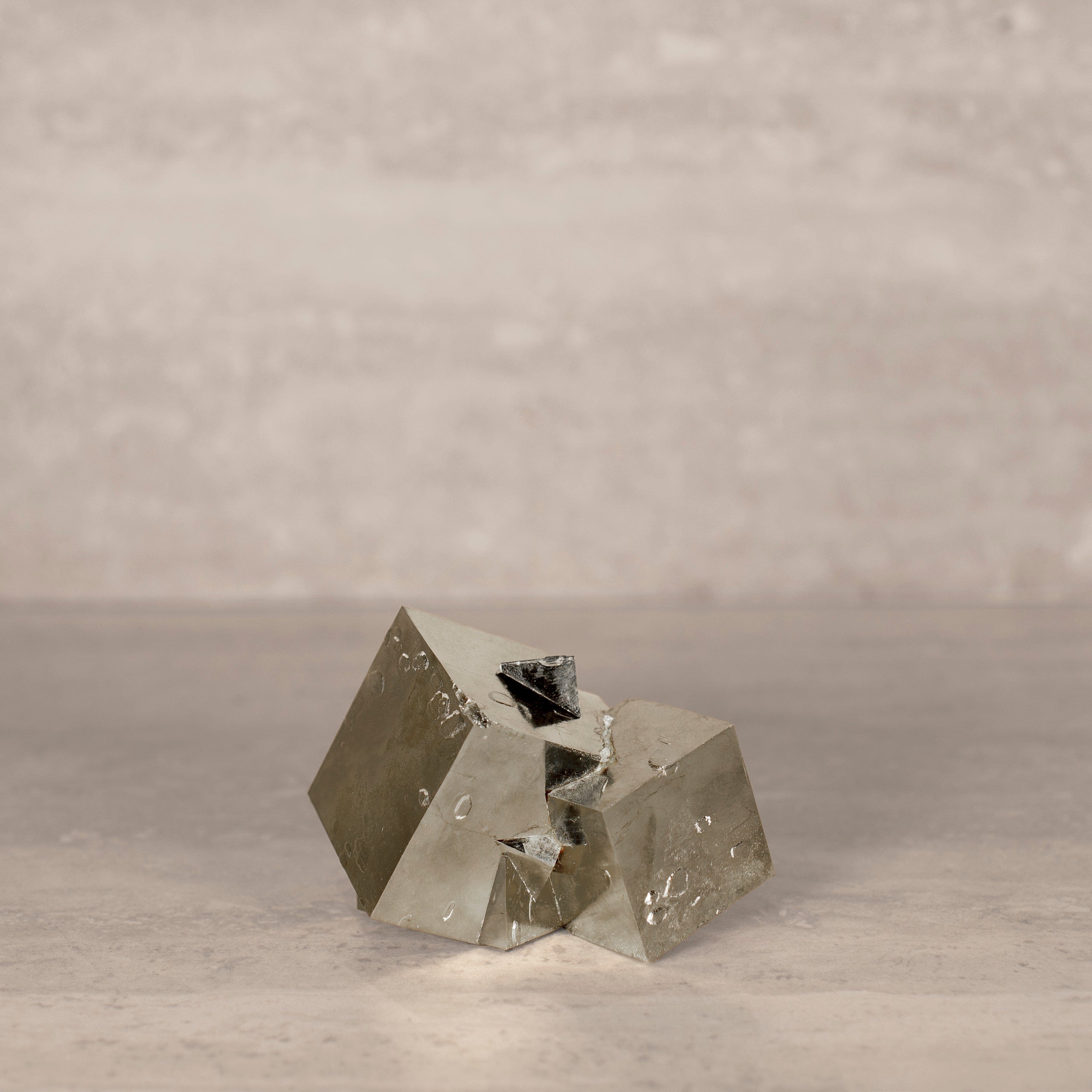 Kalifano Pyrite Natural Pyrite Cube Cluster from Spain - 3.5" / 755 grams SPC10000.001