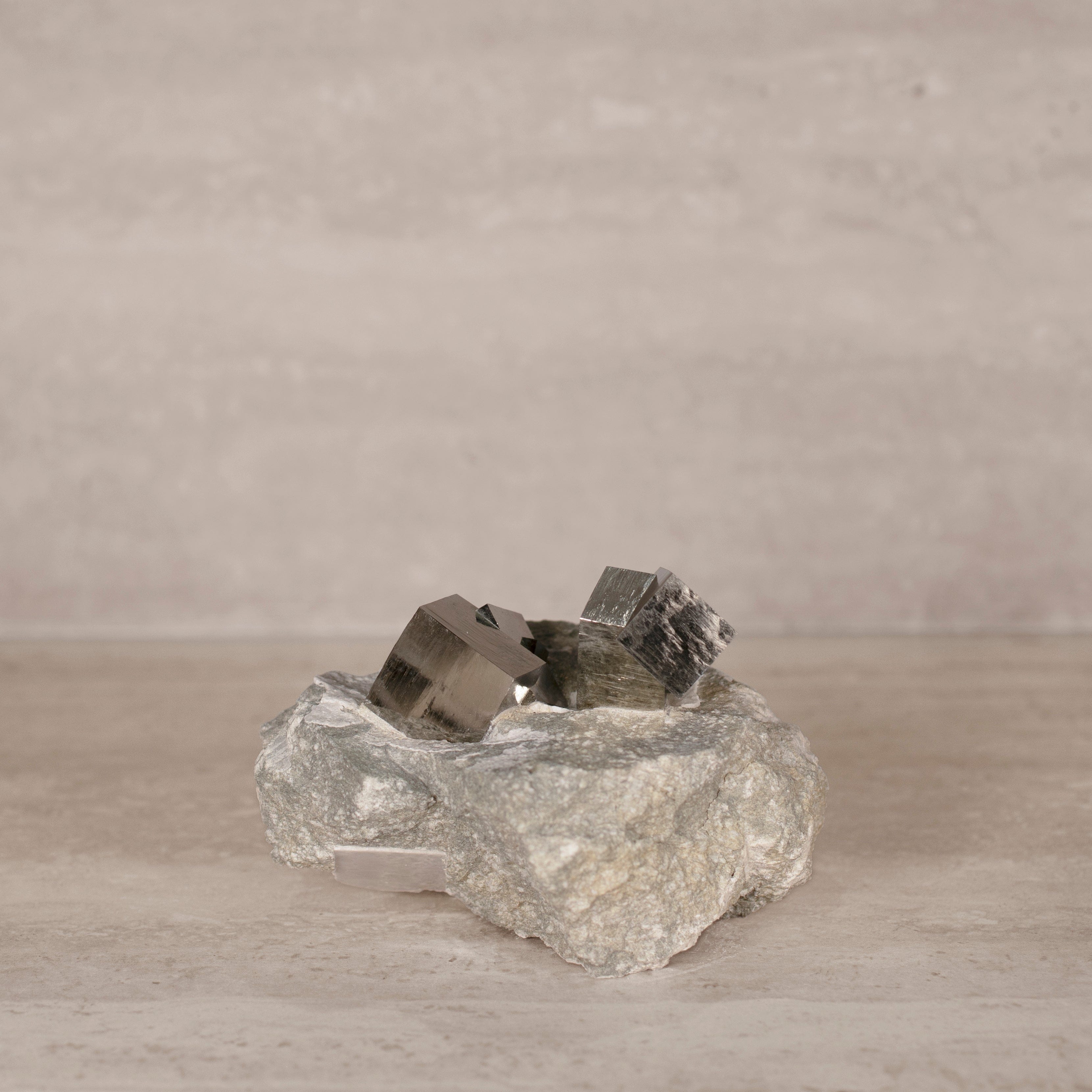 Kalifano Pyrite Natural Pyrite Cube Clusters in Matrix from Spain - 5.5" / 1,190 grams SPC5000.002