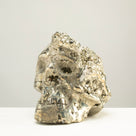 Peruvian Pyrite Skull Carving 10