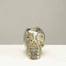 Peruvian Pyrite Skull Carving 4