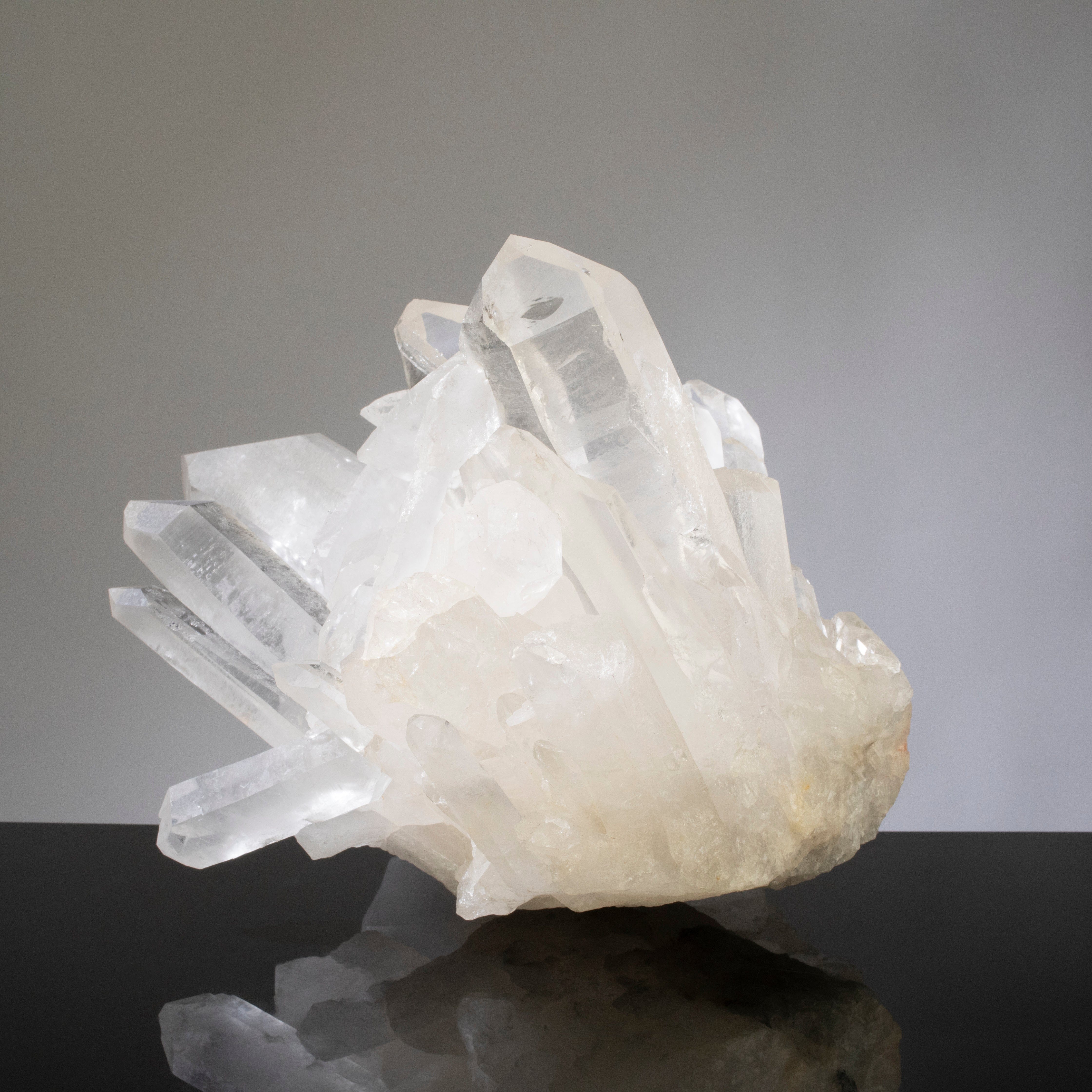 Kalifano Quartz Lemurian Quartz Cluster from Brazil - 11.5" / 22 lbs QC20000.002