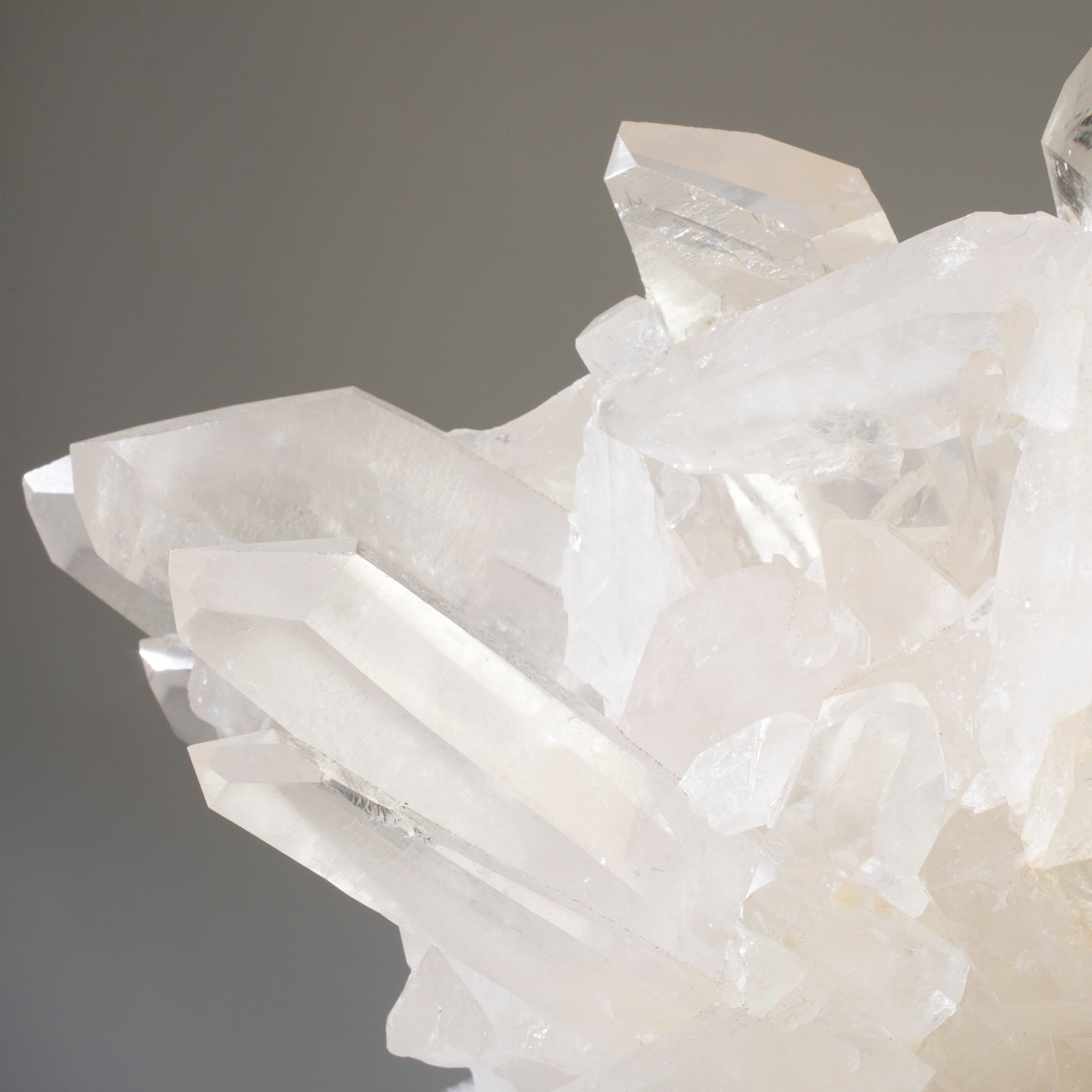 Kalifano Quartz Lemurian Quartz Cluster from Brazil - 11.5" / 22 lbs QC20000.002