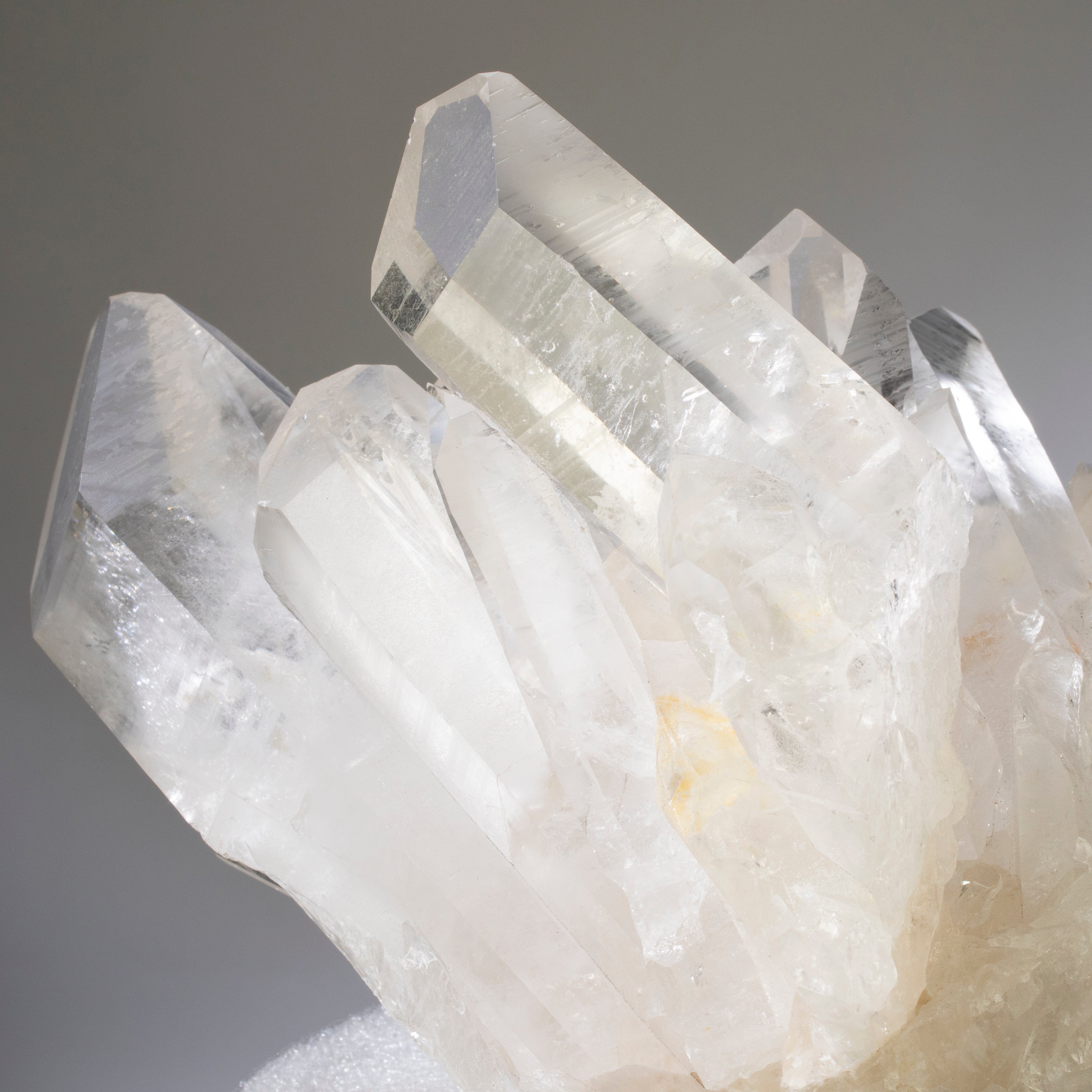 Kalifano Quartz Lemurian Quartz Cluster from Brazil - 12" / 20 lbs QC19200.001