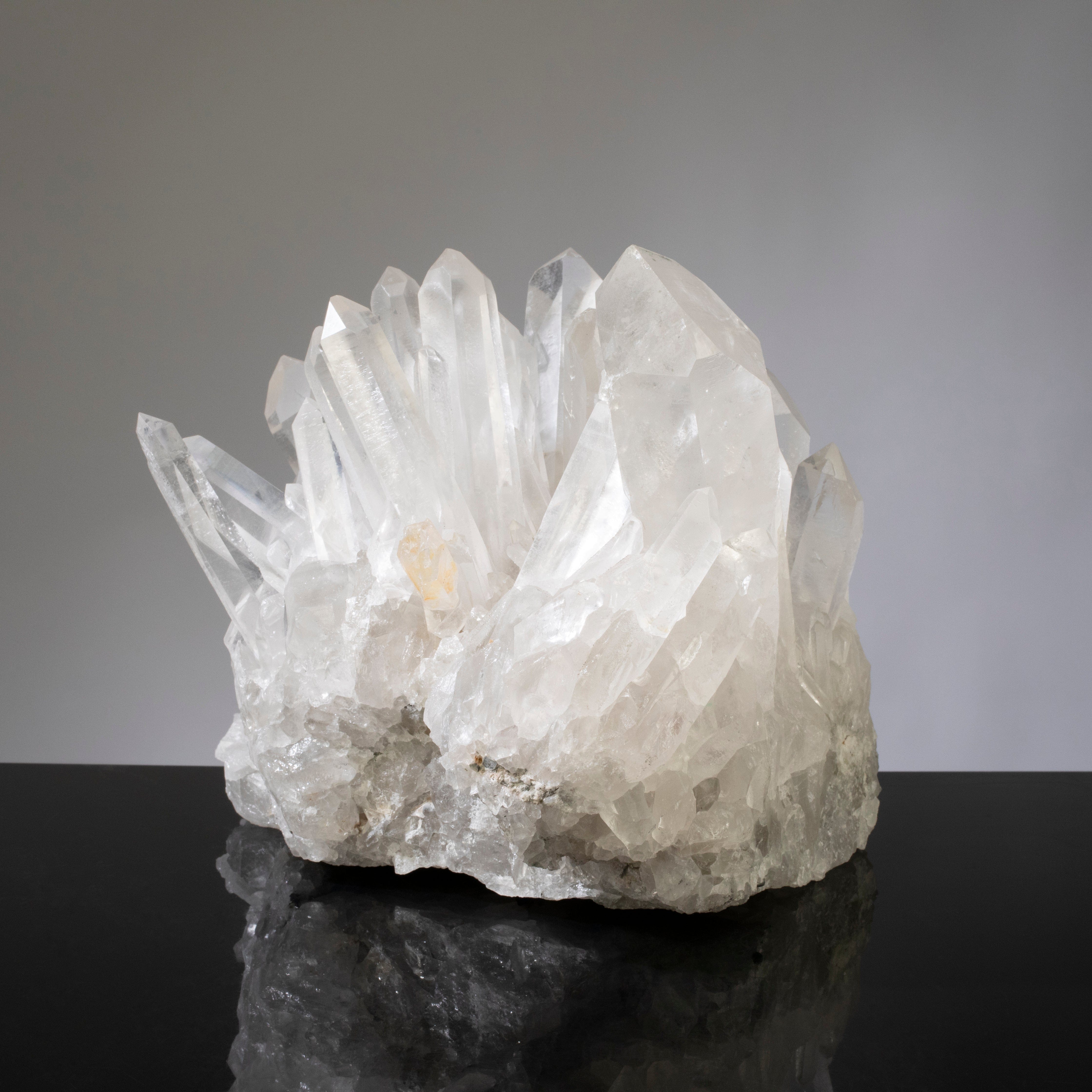Kalifano Quartz Lemurian Quartz Cluster from Brazil - 15" / 20 lbs QC18000.004