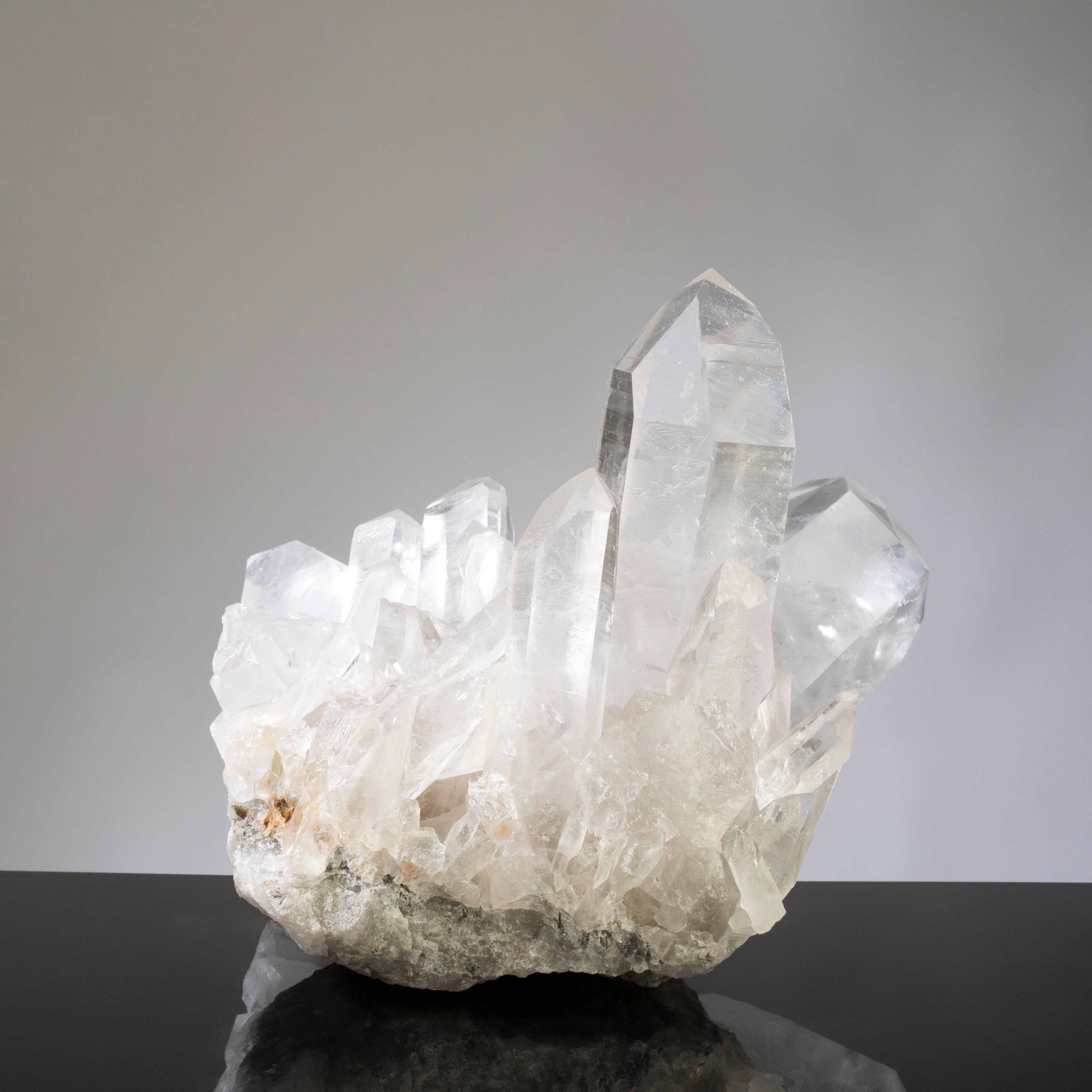 Kalifano Quartz Lemurian Quartz Cluster from Brazil - 15" / 24 lbs QC18000.003