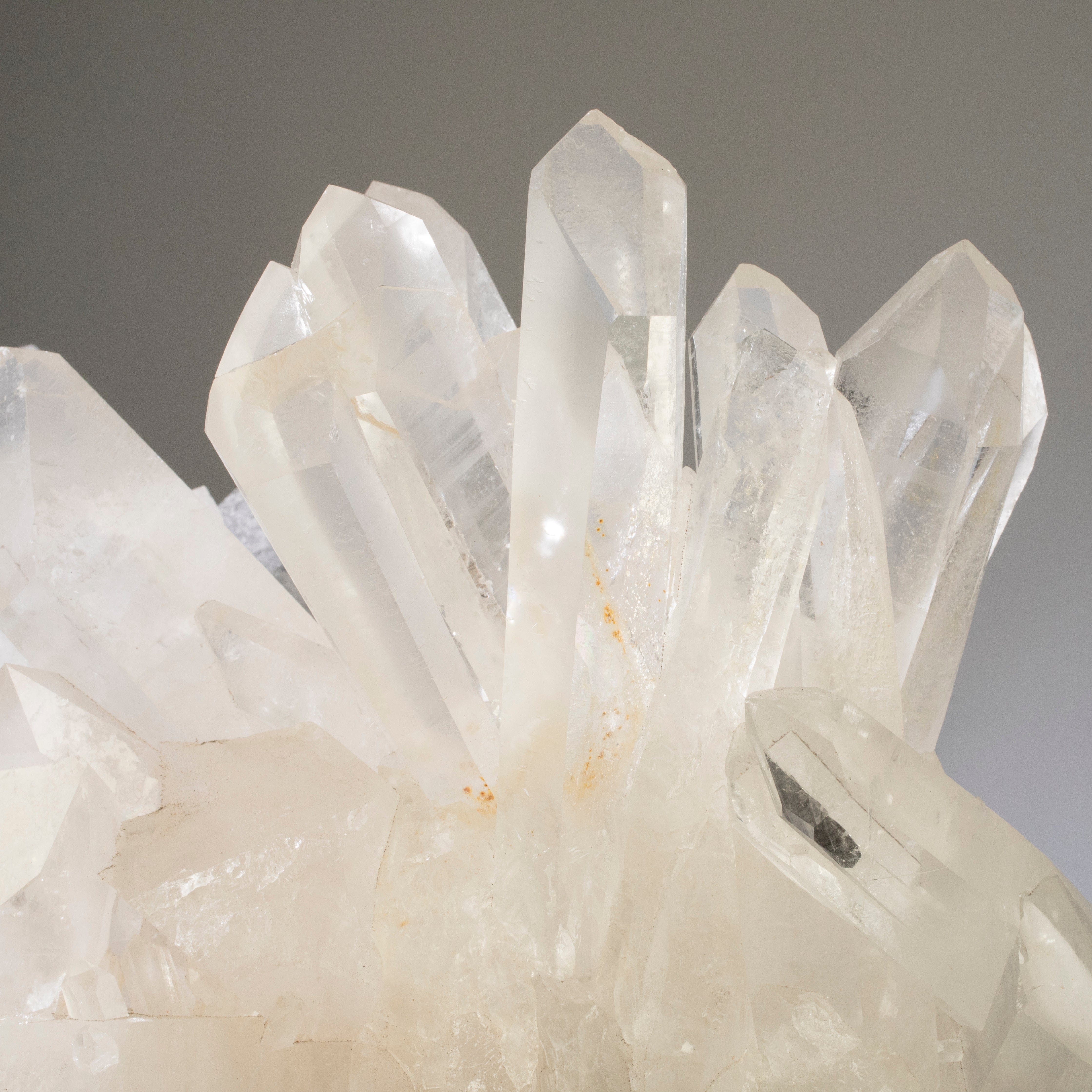 Kalifano Quartz Lemurian Quartz Cluster from Brazil - 17" / 39 lbs QC36000.005