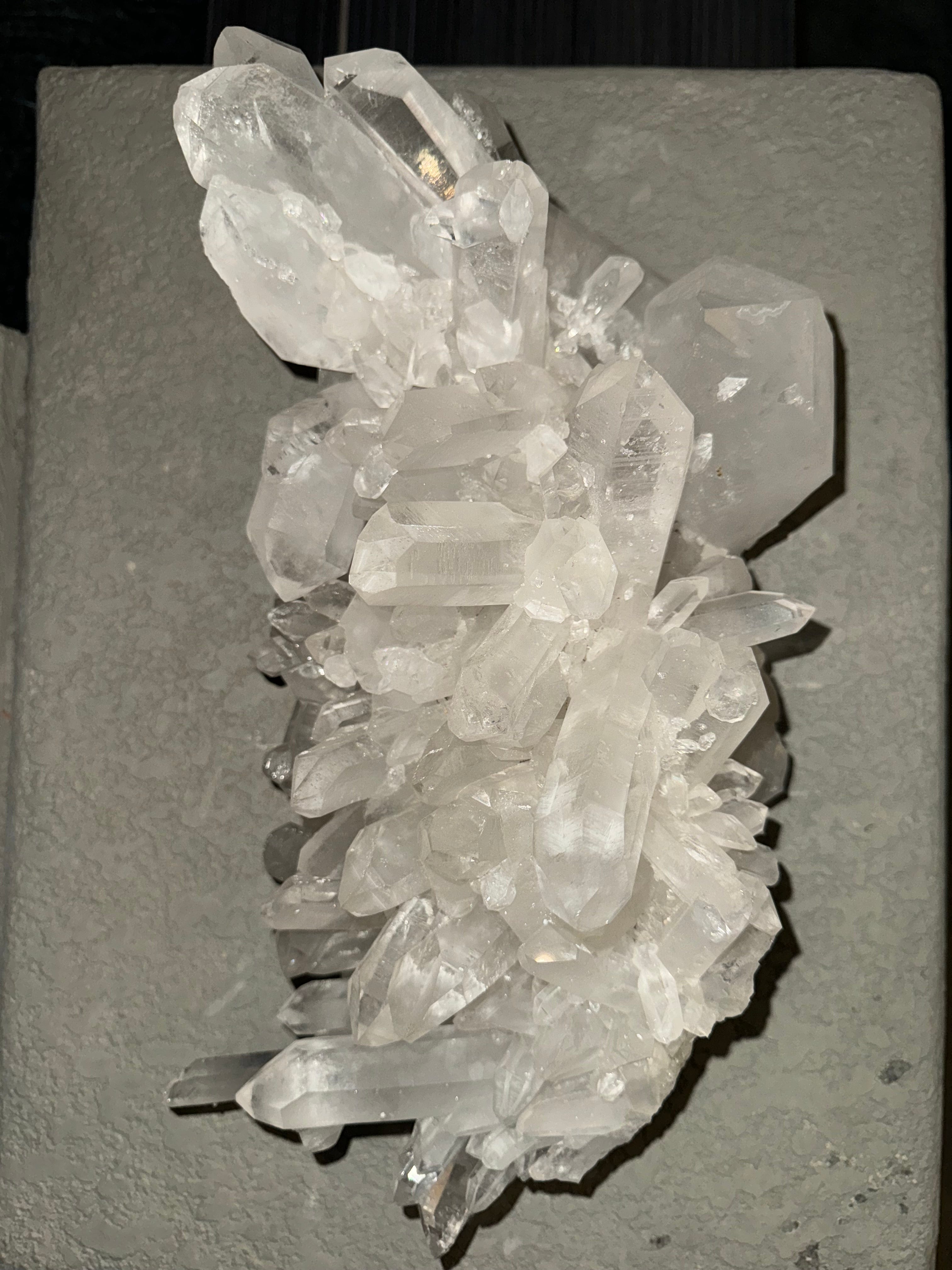 Kalifano Quartz Natural Clear Quartz Cluster Specimen 15" / 30lbs QC72000.004