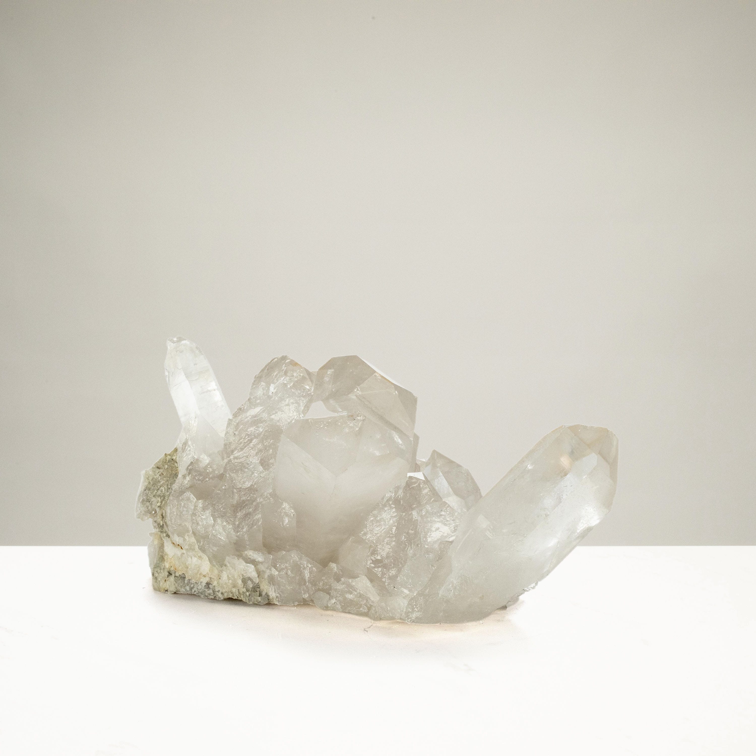 Kalifano Quartz Natural Crystal Quartz Cluster - 12" / 9.3 lbs QC3400.003