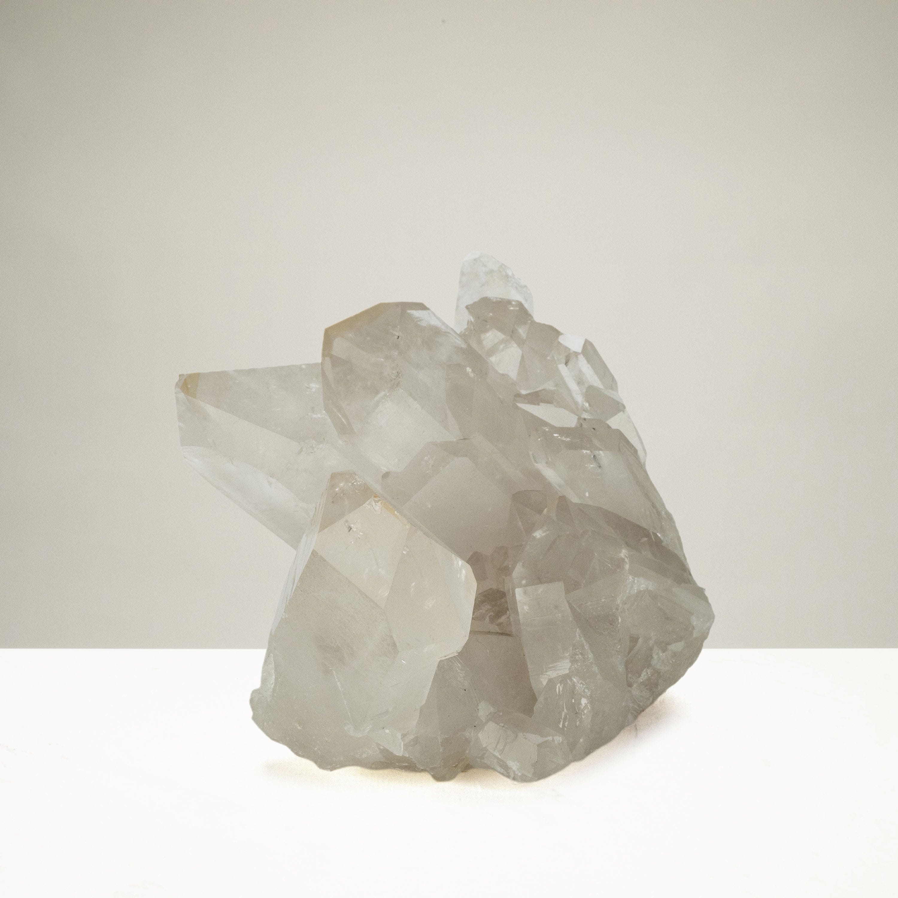Kalifano Quartz Natural Crystal Quartz Cluster - 12" / 9.3 lbs QC3400.003