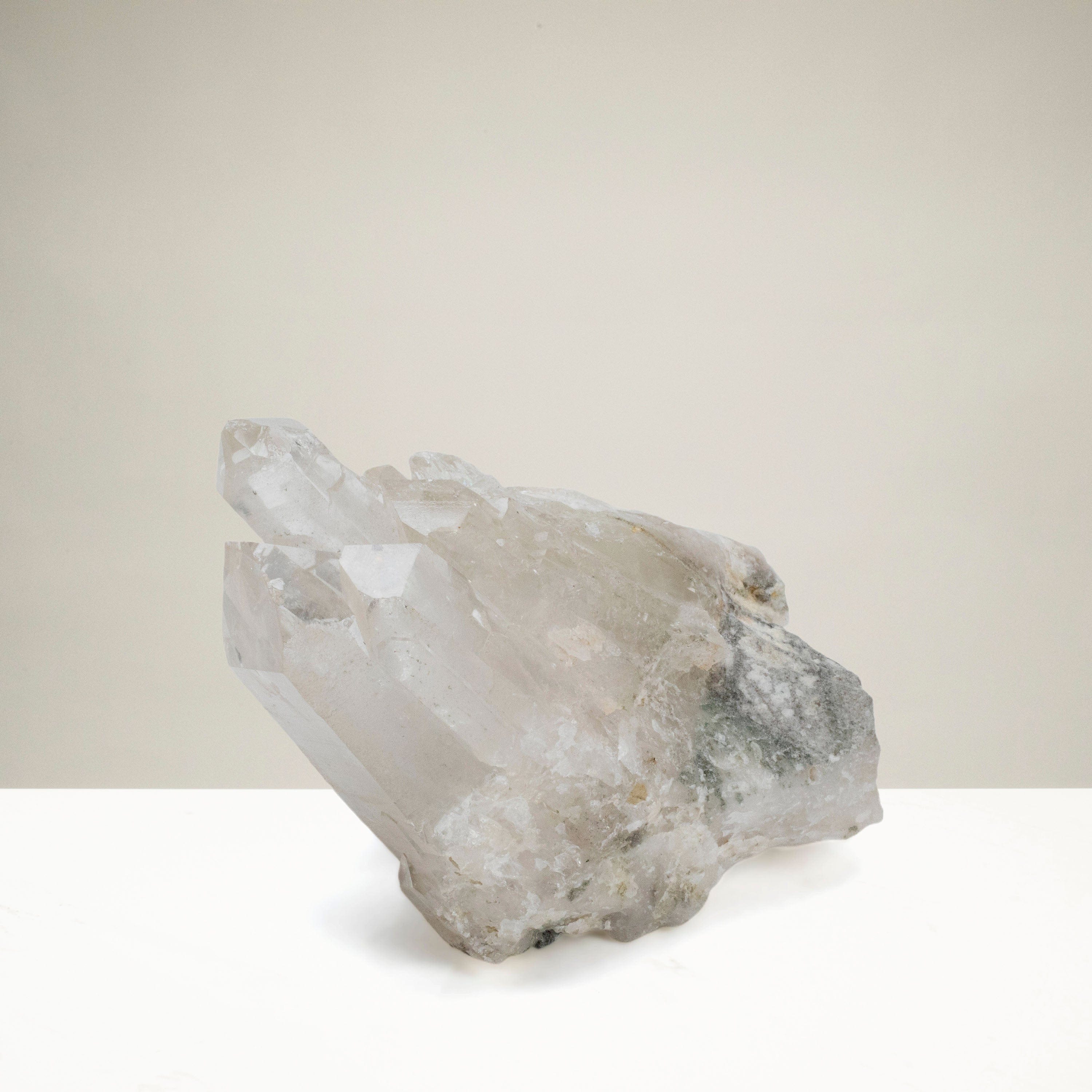 Kalifano Quartz Natural Crystal Quartz Cluster - 250 grams QC200