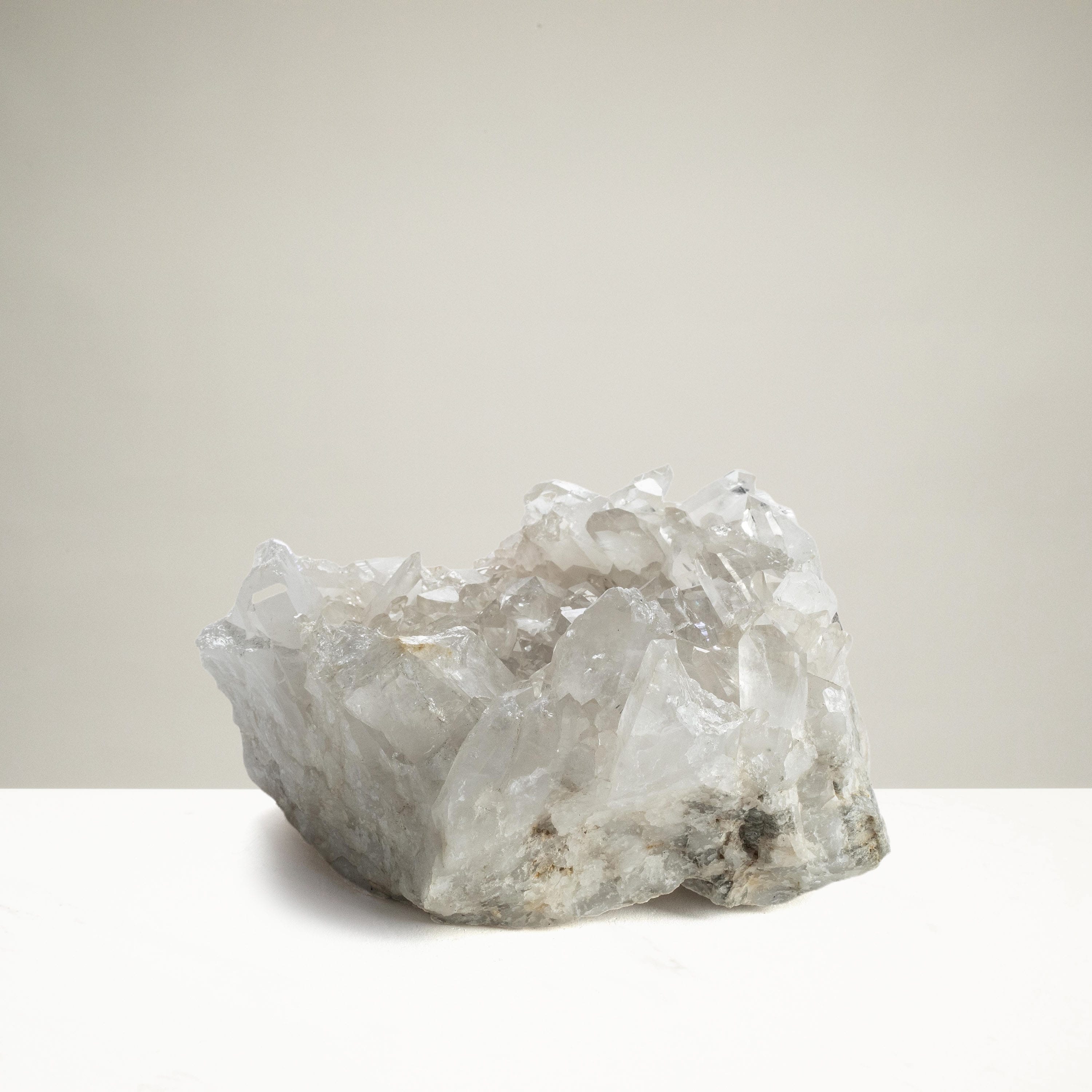 Kalifano Quartz Natural Crystal Quartz Cluster - 3,135 grams QC2600.003