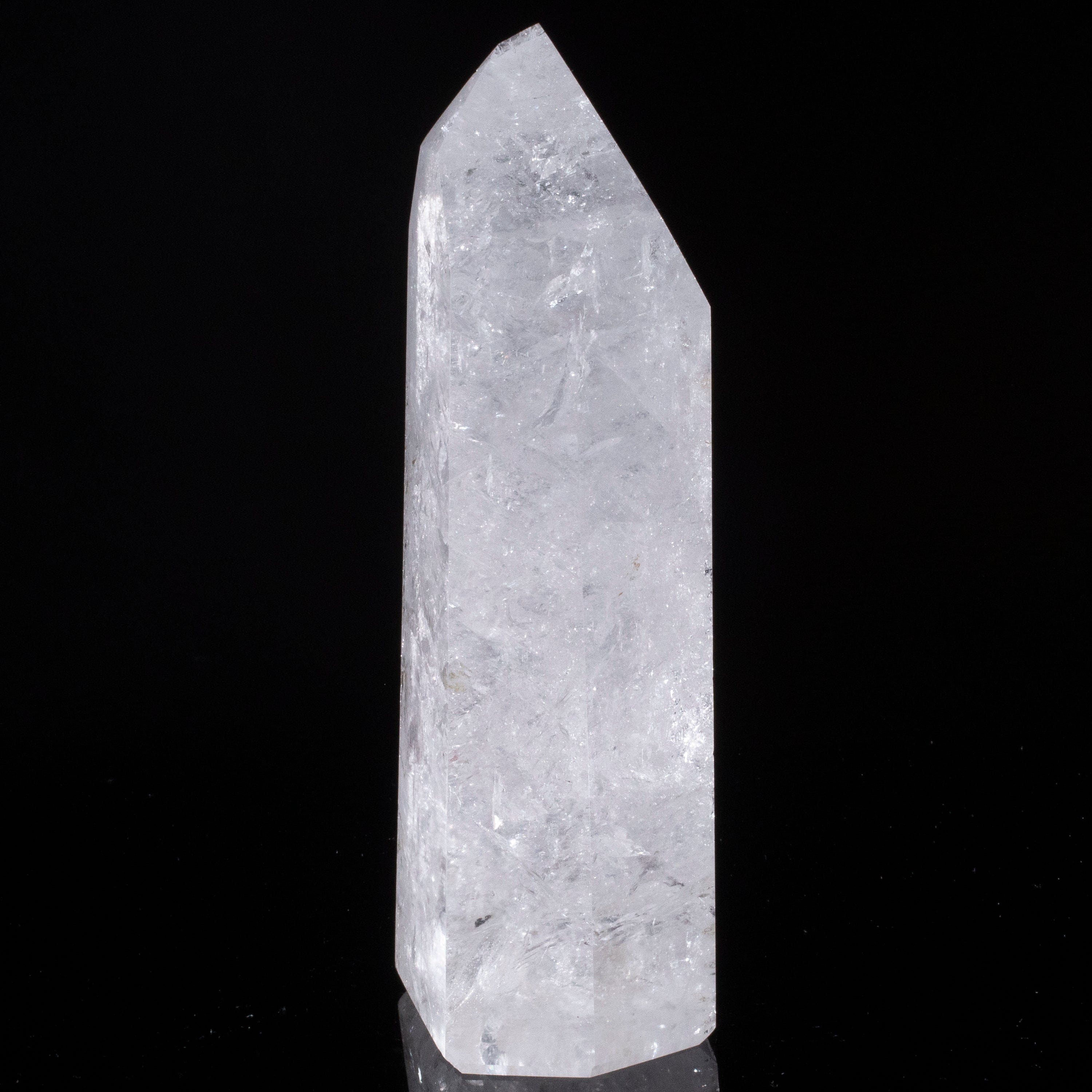 Kalifano Quartz Natural Quartz Obelisk from Brazil - 8" / 1,528 grams QZ2400.004