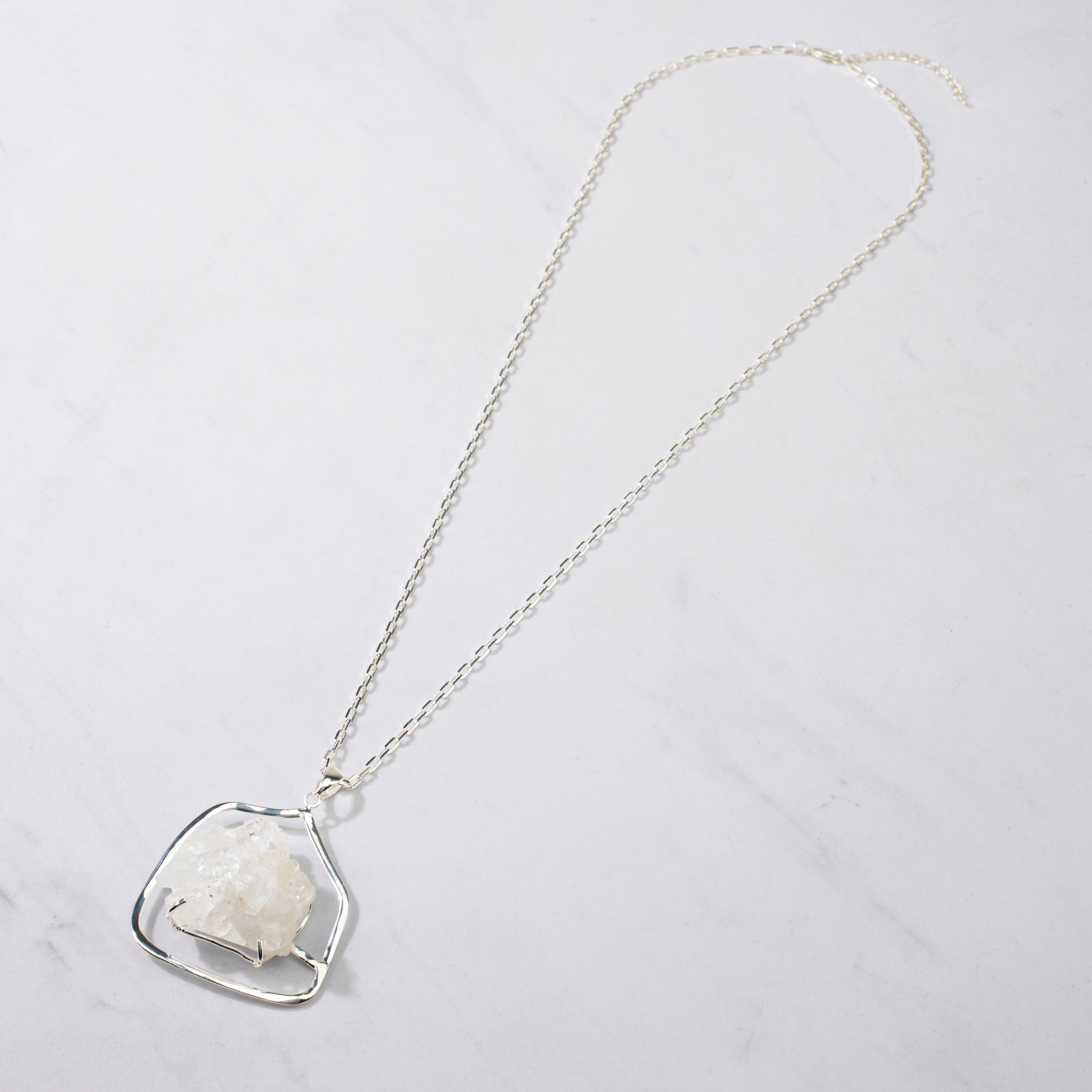 KALIFANO Quartz Pendant & Necklace CJN77-QZ