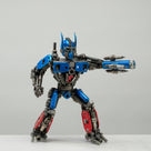 14” Optimus Prime Inspired Recycled Metal Sculpture